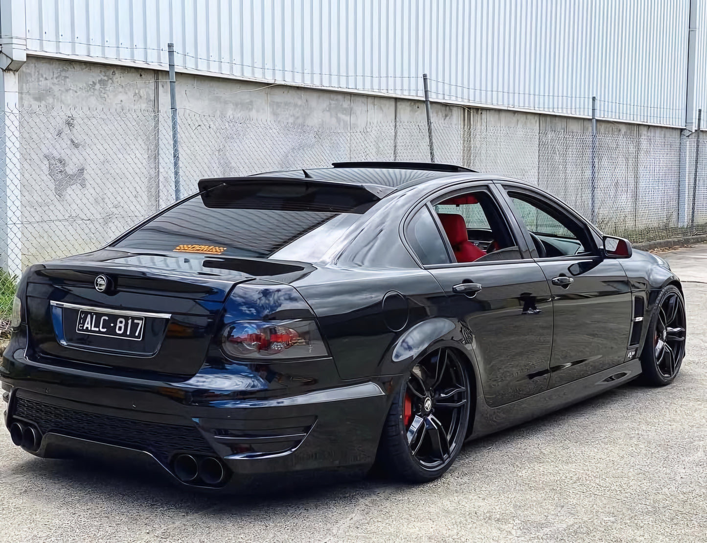 20" Rapier Wheels in Gloss Black, Staggered Fit