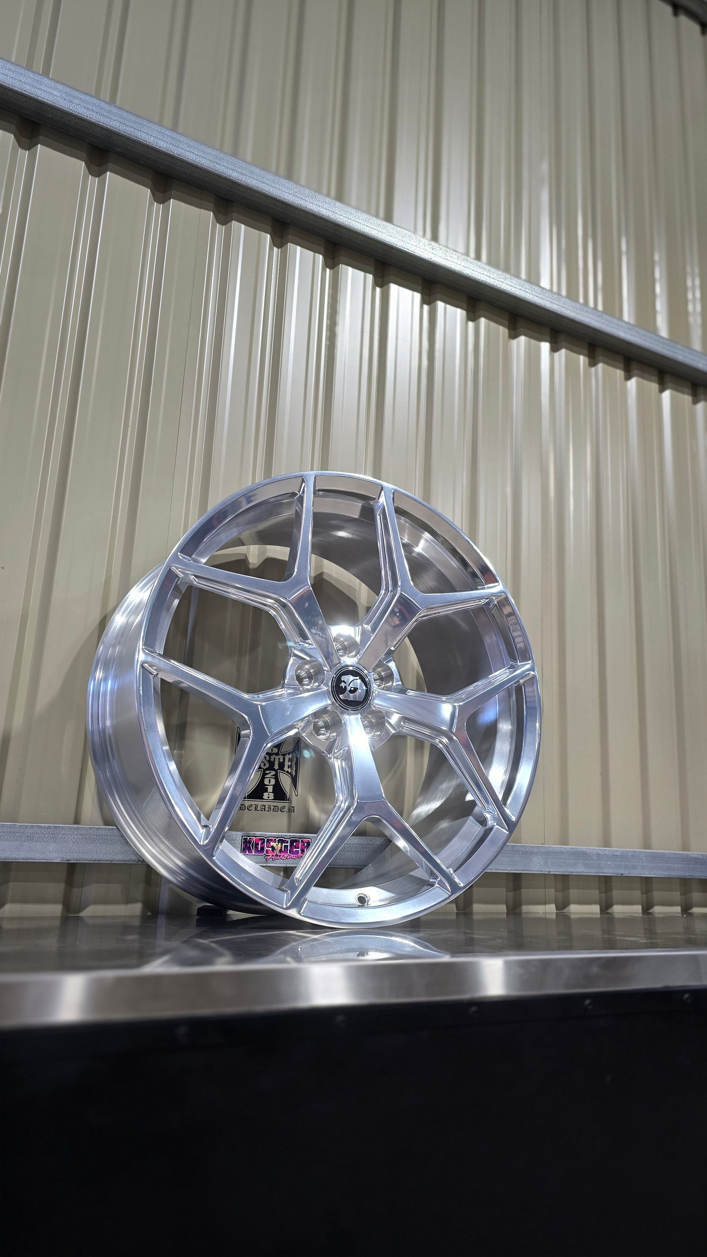 22" VF HSV Full Forged Full Polished GTSR Wheels