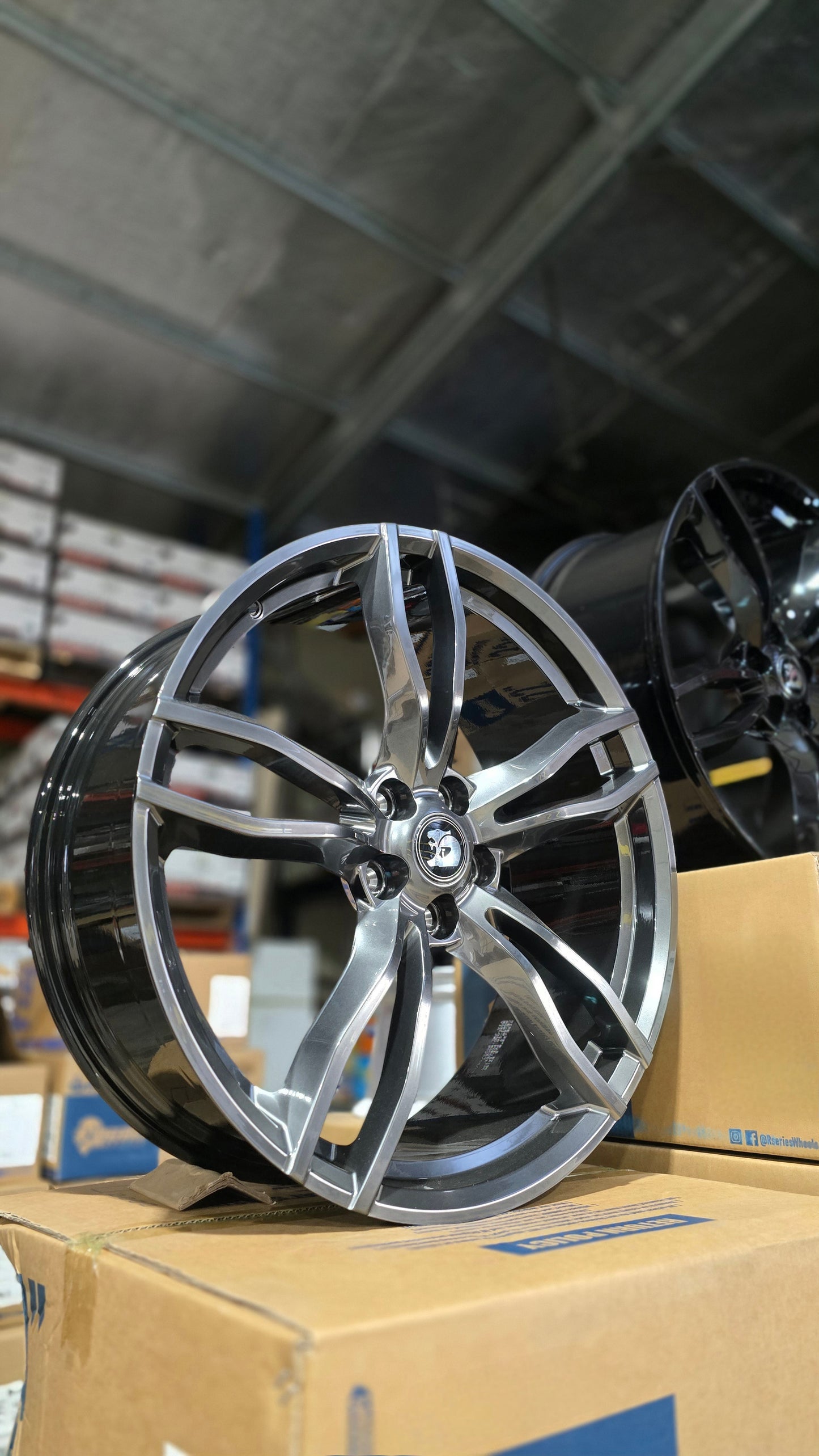 22" VF SV Rapier Forged Wheels Staggered