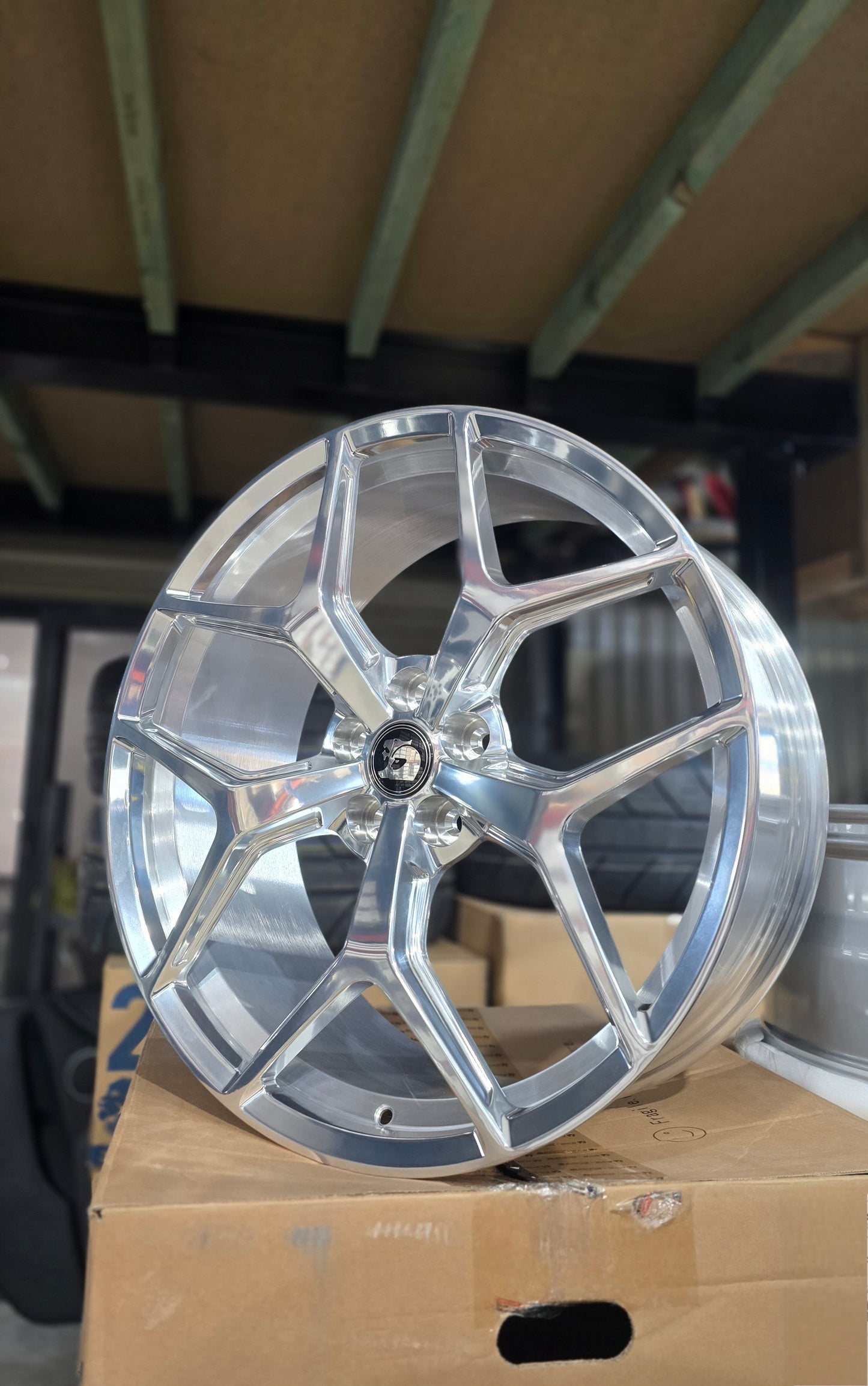 22" VF HSV Full Forged Full Polished GTSR Wheels