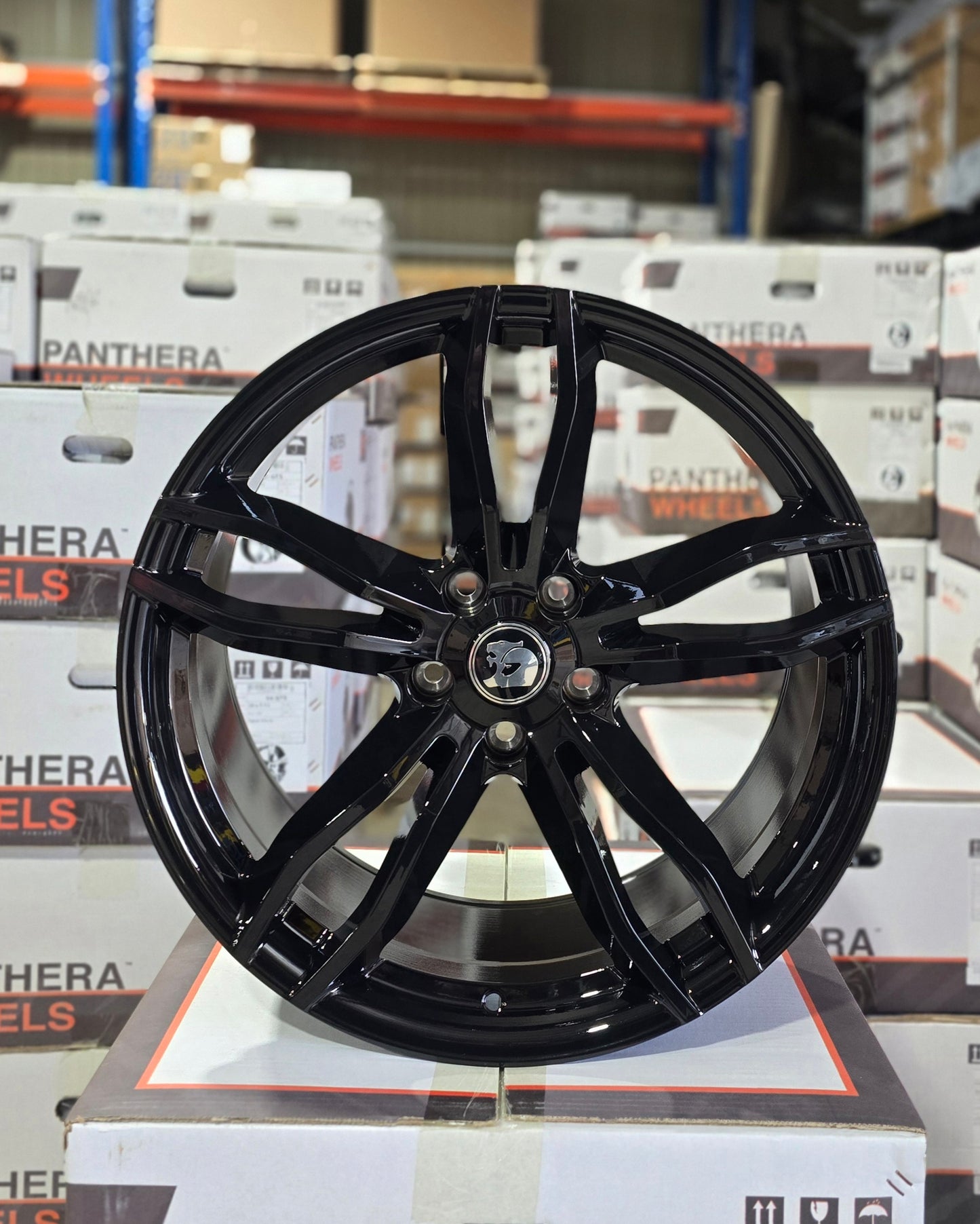 20" Rapier Wheels in Gloss Black, Staggered Fit