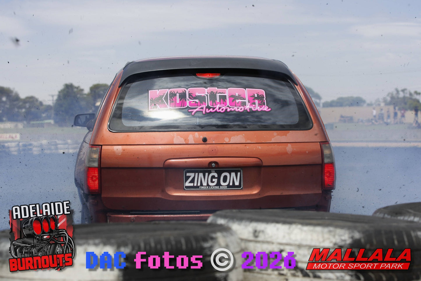 Koster Automotive Rear Window Sticker