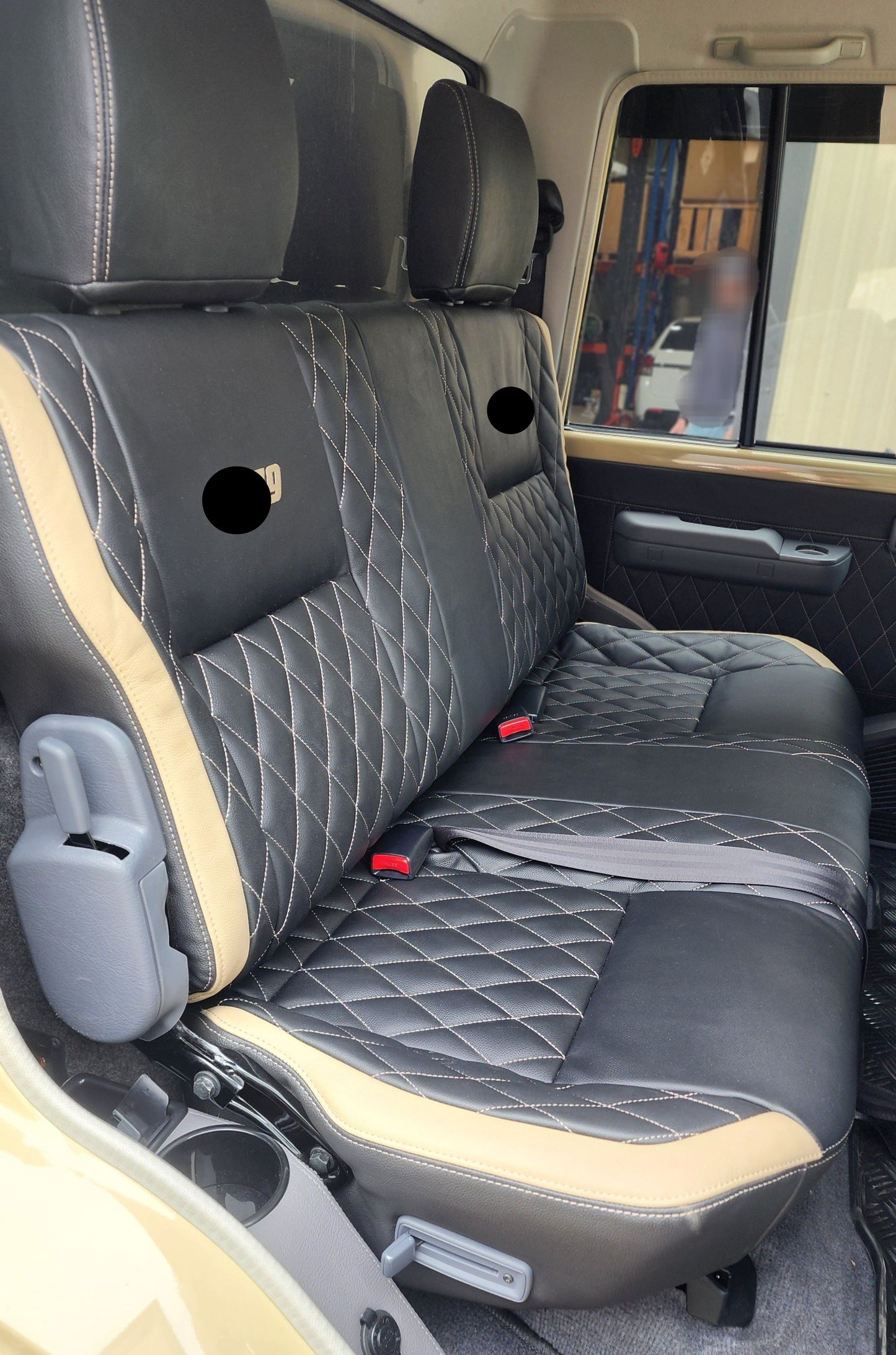 Transform Your 70 Series: Custom Deluxe 4x4 Seats (75–79) with Adaptors Included