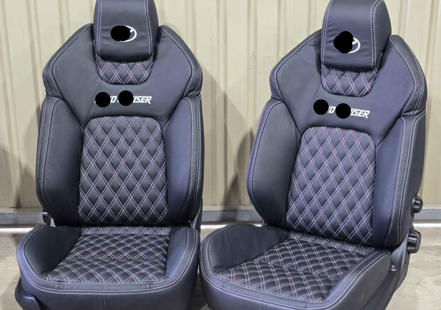 Transform Your 70 Series: Custom Deluxe 4x4 Seats (75–79) with Adaptors Included