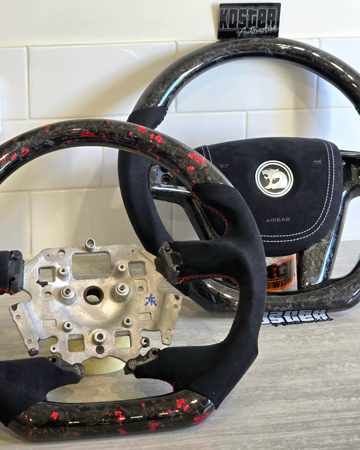 Forged Carbon Steering Wheels - to Suit HOLDEN / FORD VY VZ VE VF FG