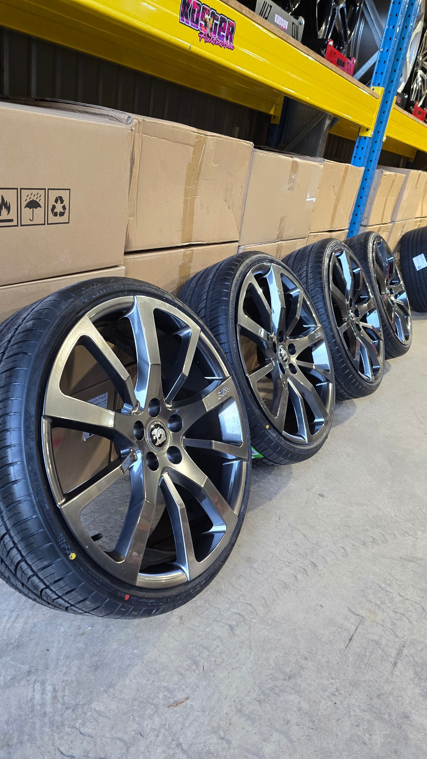 22" VE E3 SV Performance Clubsport Forged Wheels Staggered