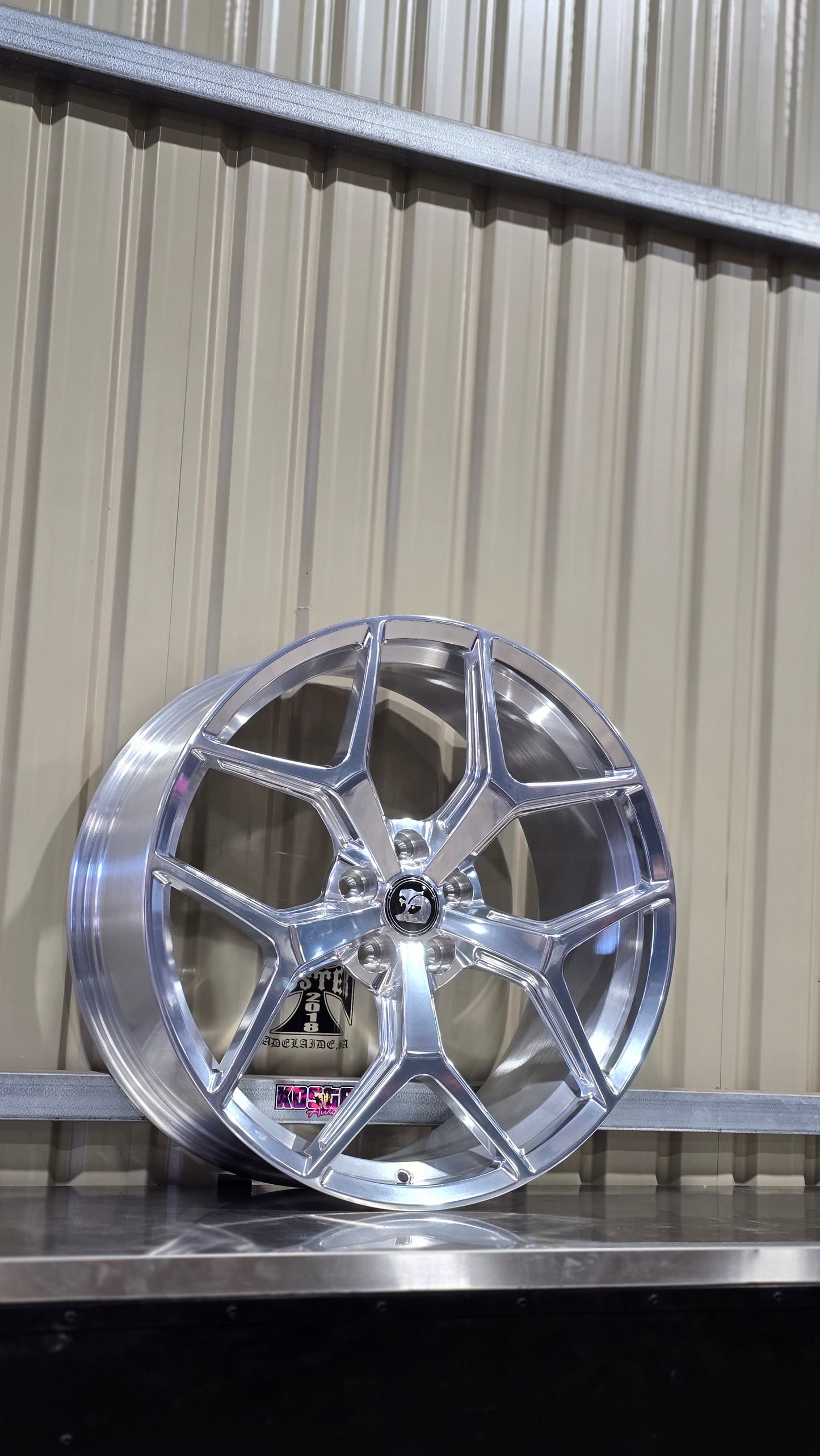 22" VF HSV Full Forged Full Polished GTSR Wheels