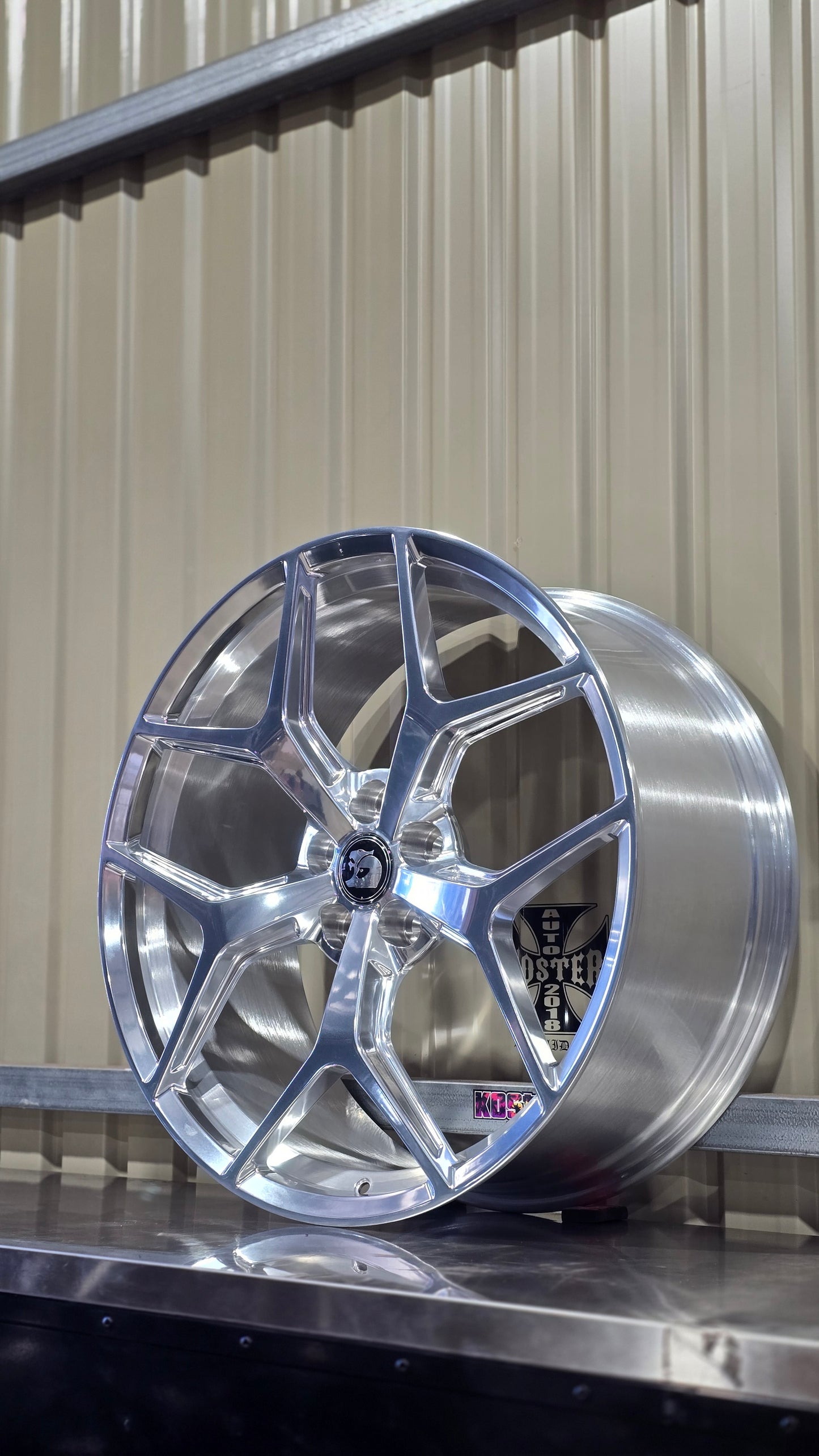 22" VF HSV Full Forged Full Polished GTSR Wheels