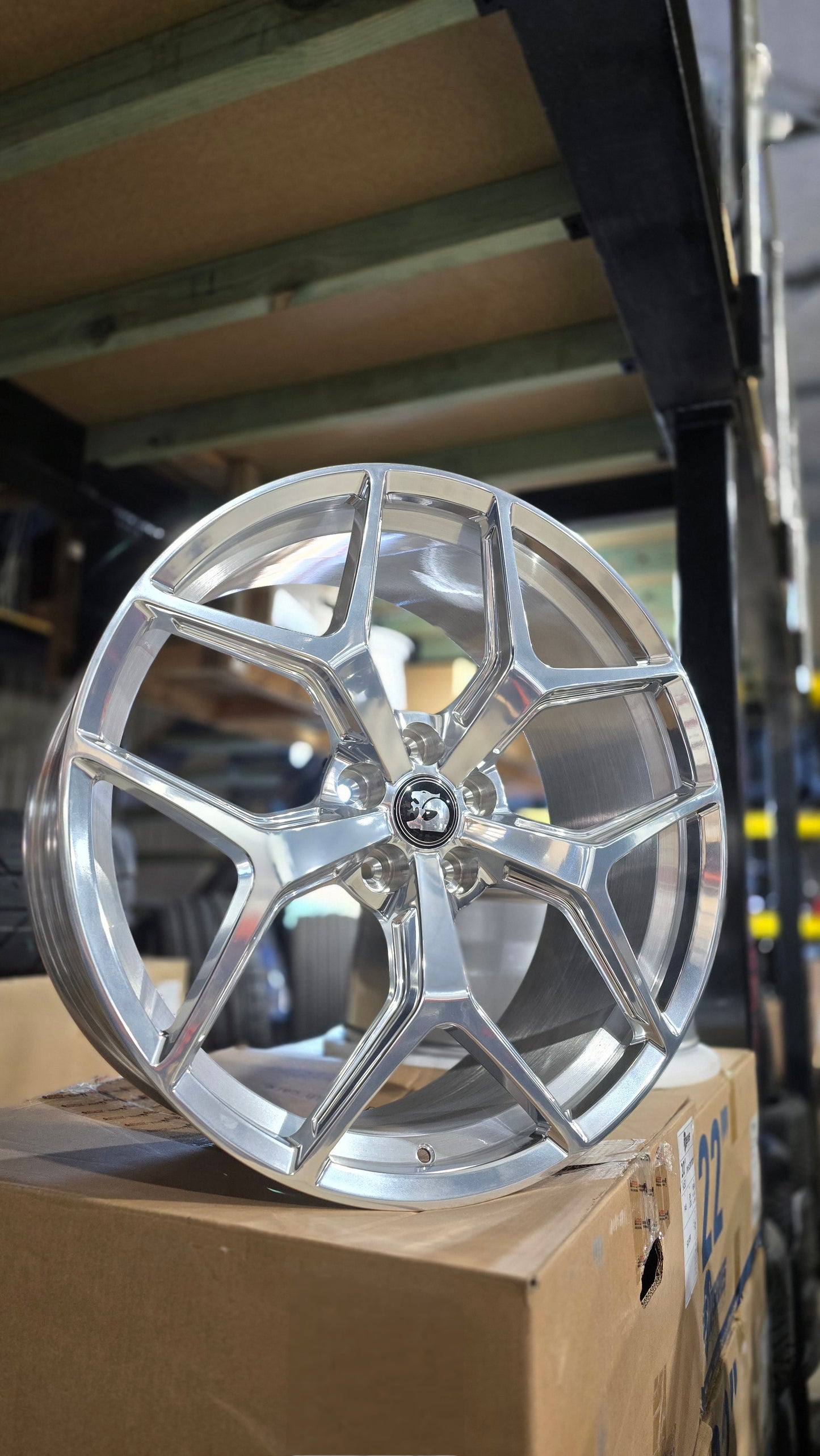 22" VF HSV Full Forged Full Polished GTSR Wheels
