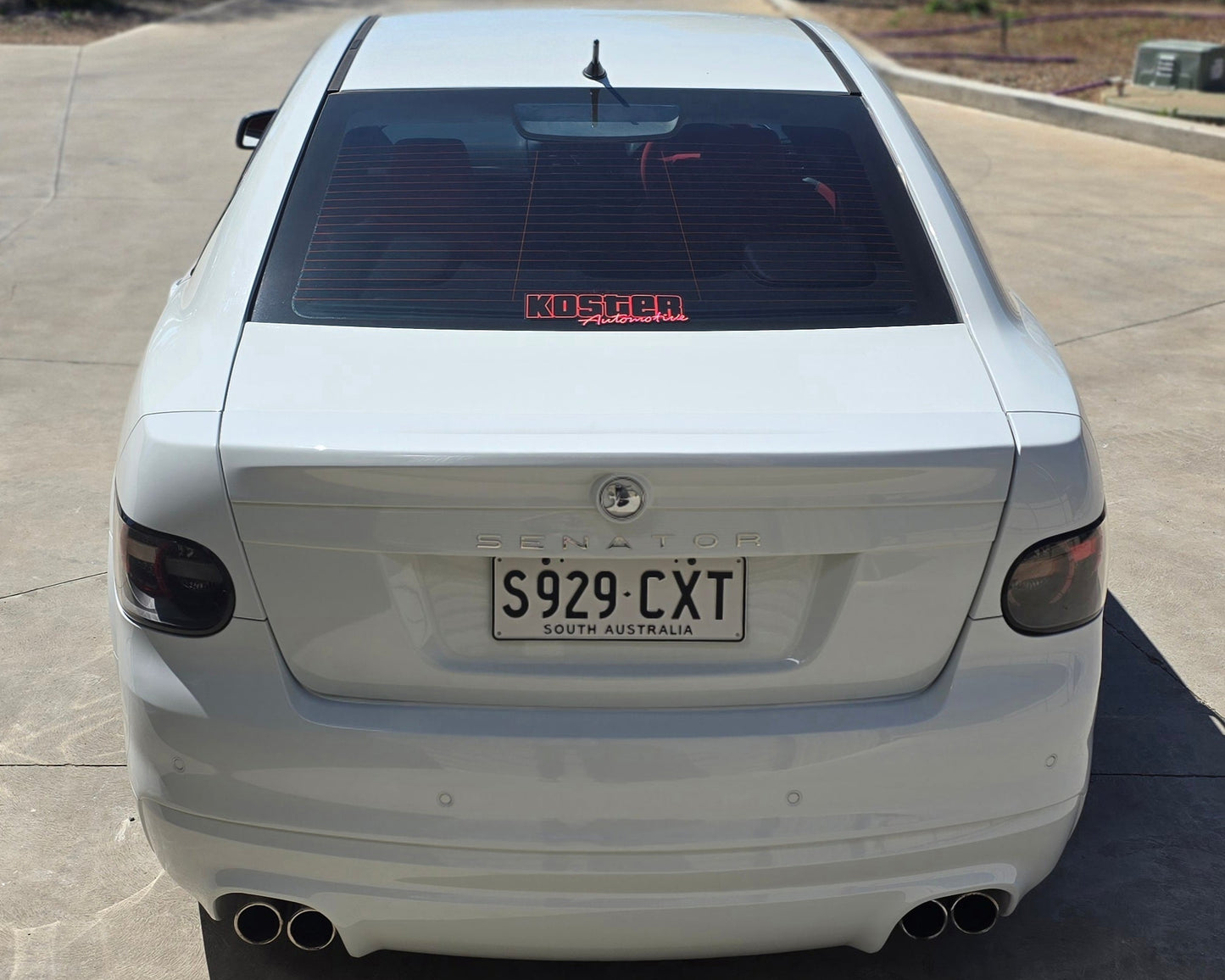*KOSTER Automotive Sticker 280mm x 85mm