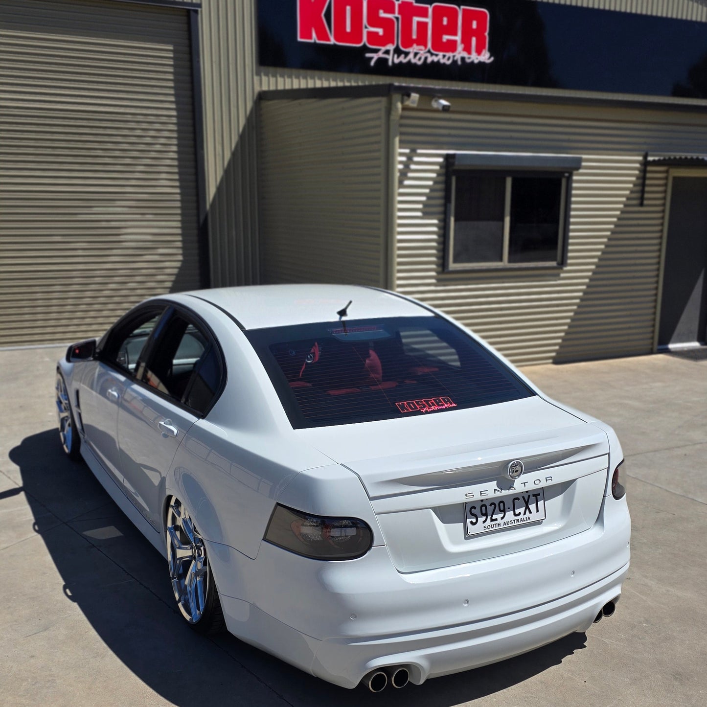 *KOSTER Automotive Sticker 280mm x 85mm