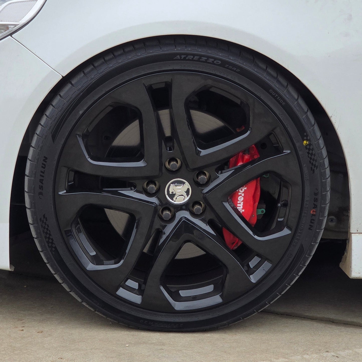 20" VF2 SSV Redline Forged Wheels Staggered