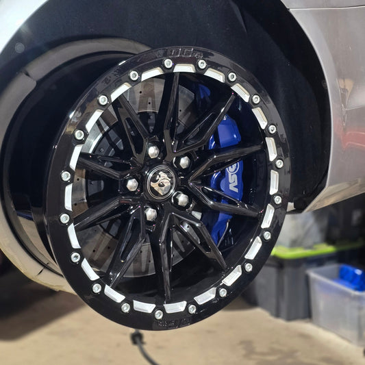 17 & 18" VF2 GTS Forged Beadlock Wheels VE-VF Drag Pack / Roll Racing