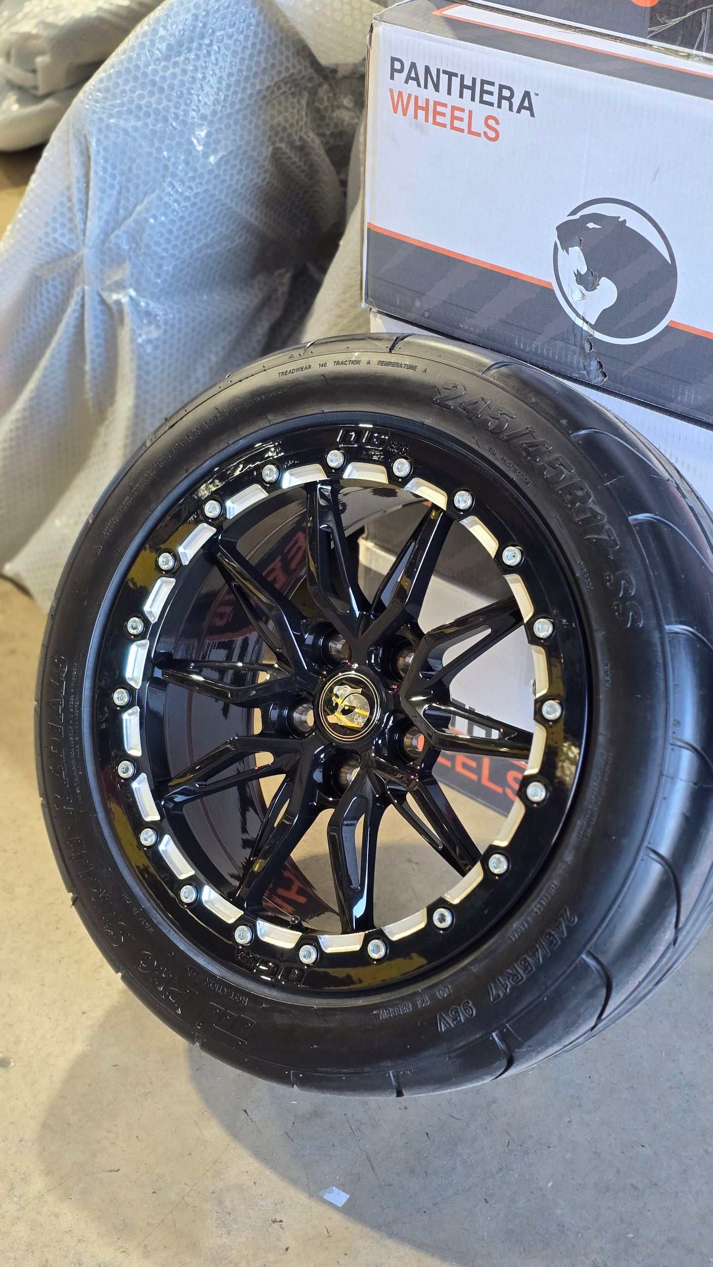 17 & 18" VF2 GTS Forged Beadlock Wheels VE-VF Drag Pack / Roll Racing