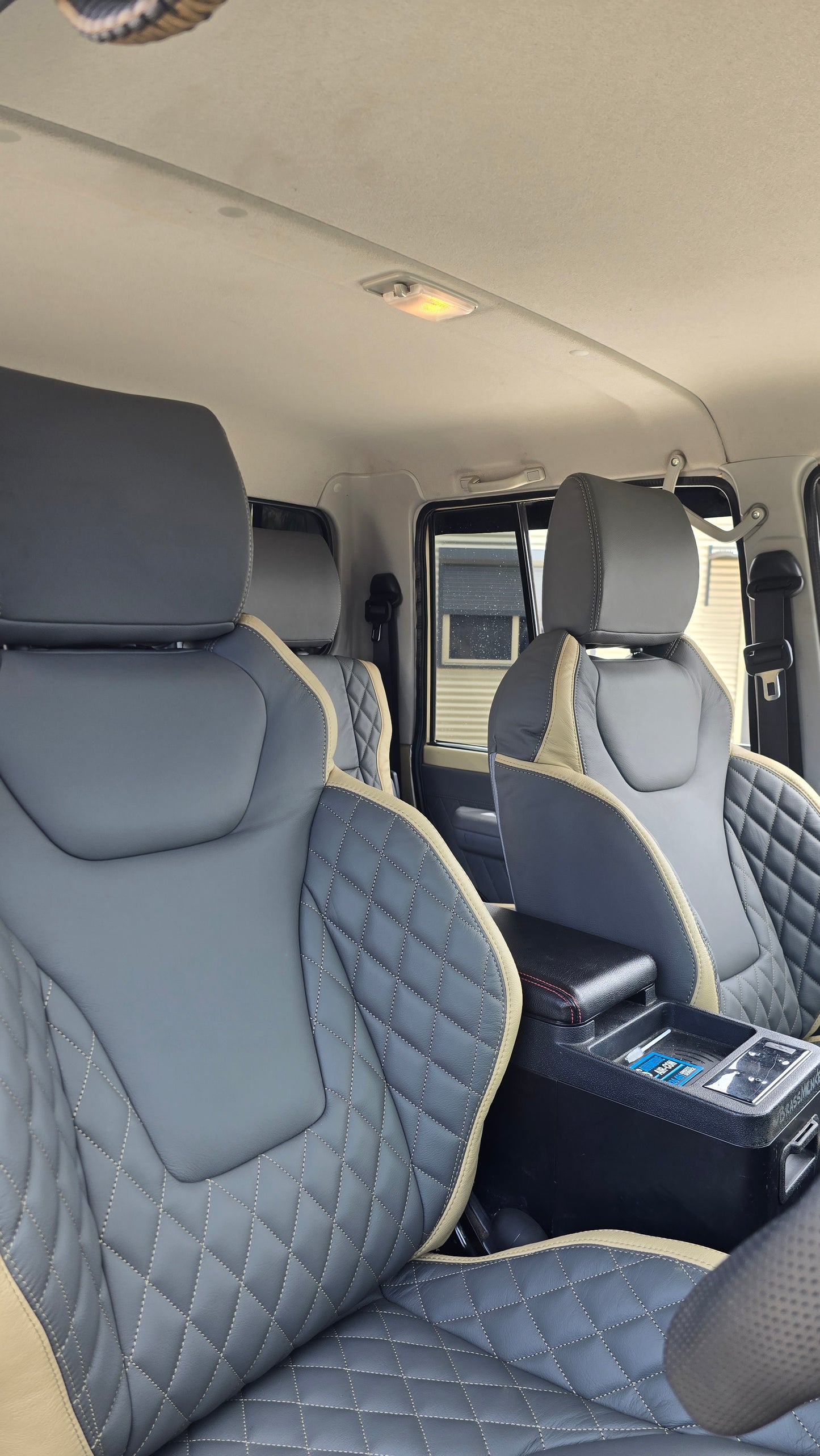 Transform Your 70 Series: Custom Deluxe 4x4 Seats (75–79) with Adaptors Included