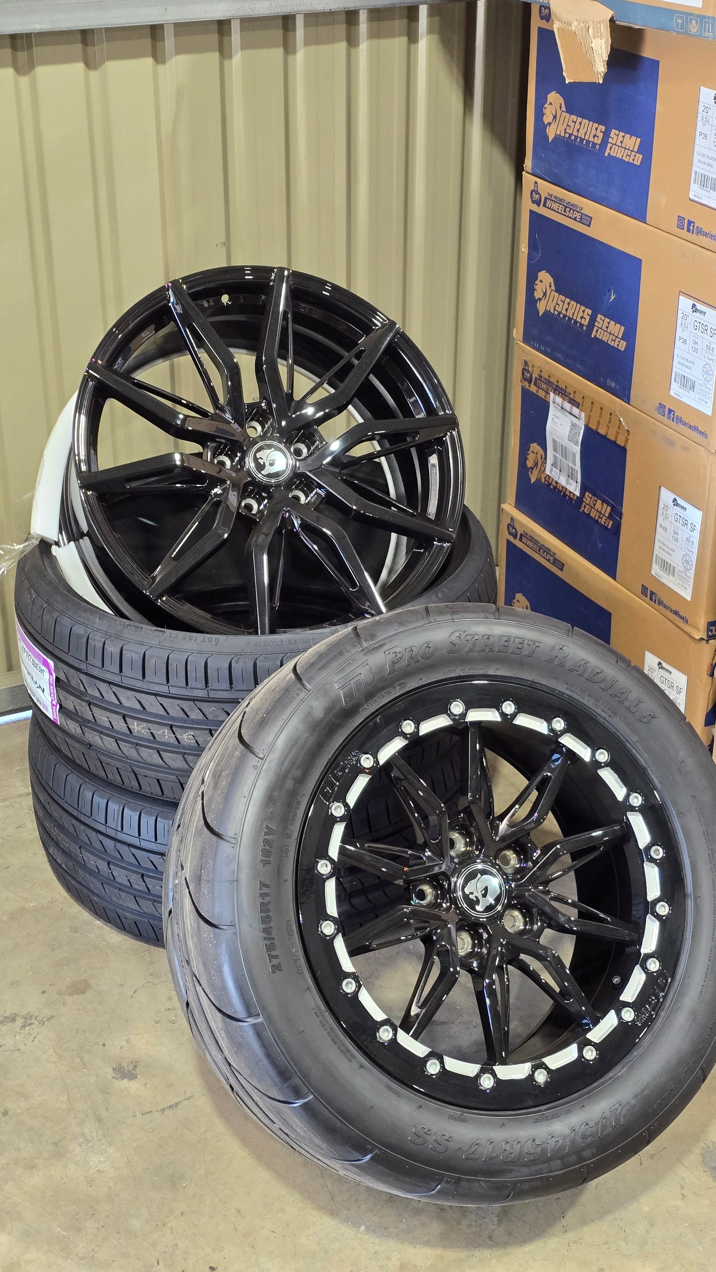 17 & 18" VF2 GTS Forged Beadlock Wheels VE-VF Drag Pack / Roll Racing