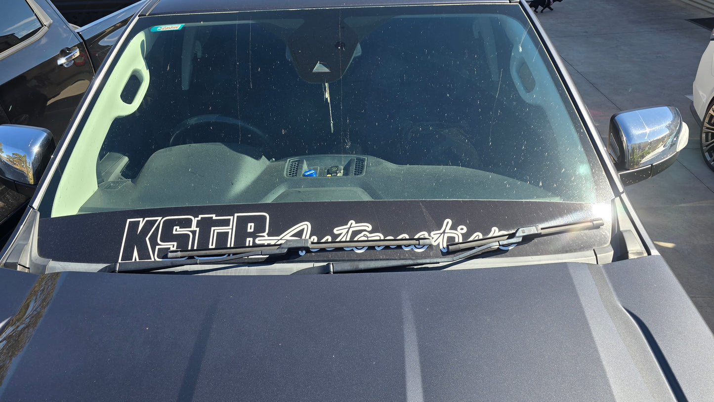Koster Automotive Front Window Banner - KSTR