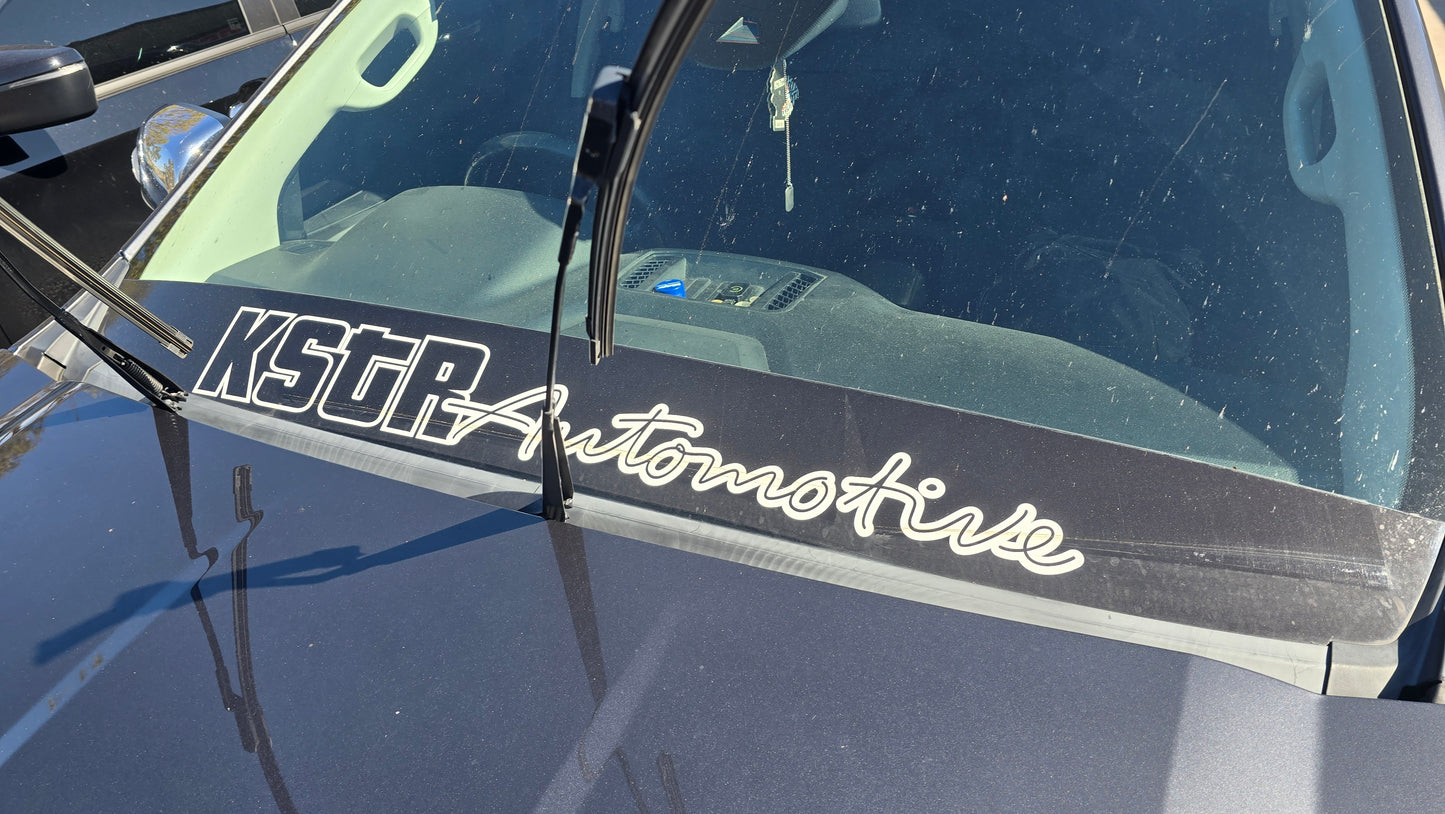 Koster Automotive Front Window Banner - KSTR