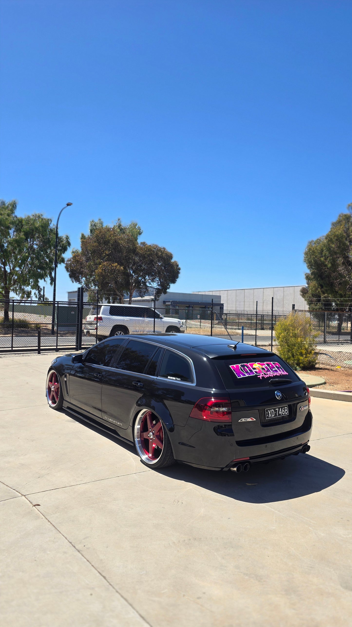 Koster Automotive Rear Window Sticker