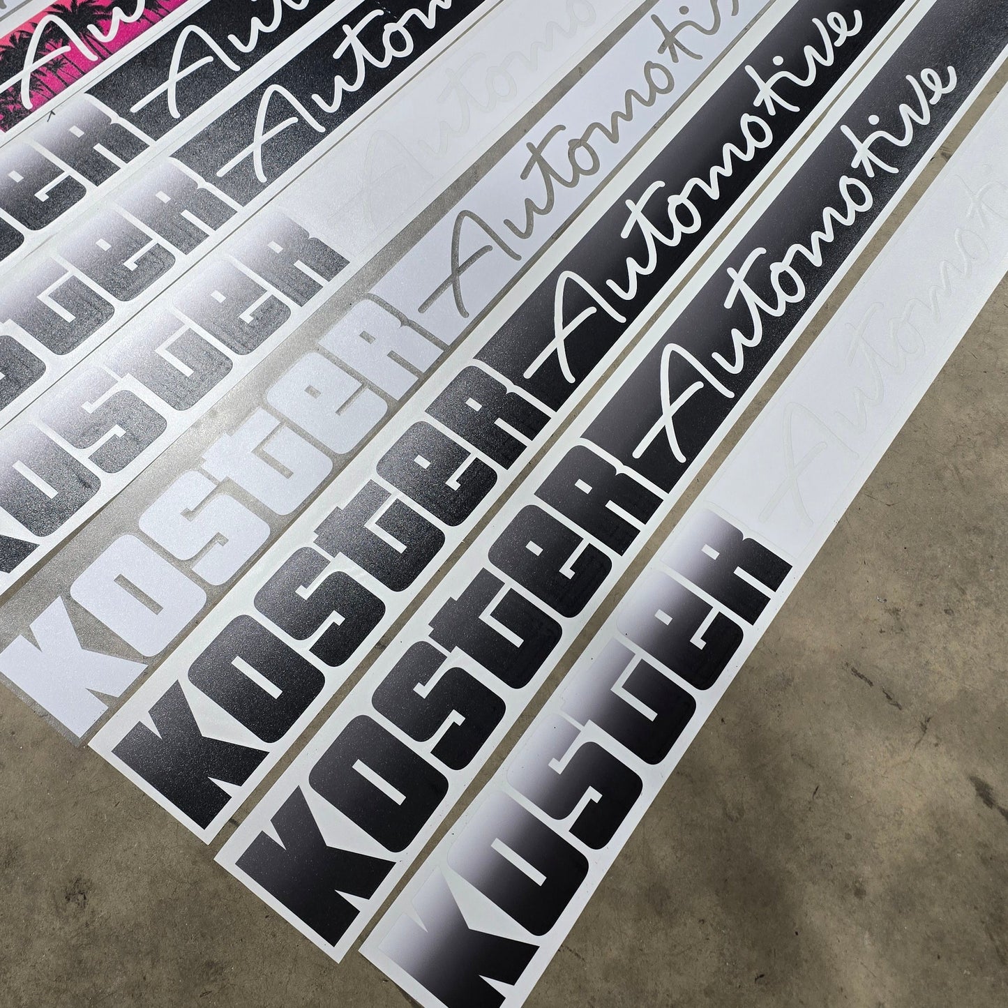 Koster Automotive Door Banners
