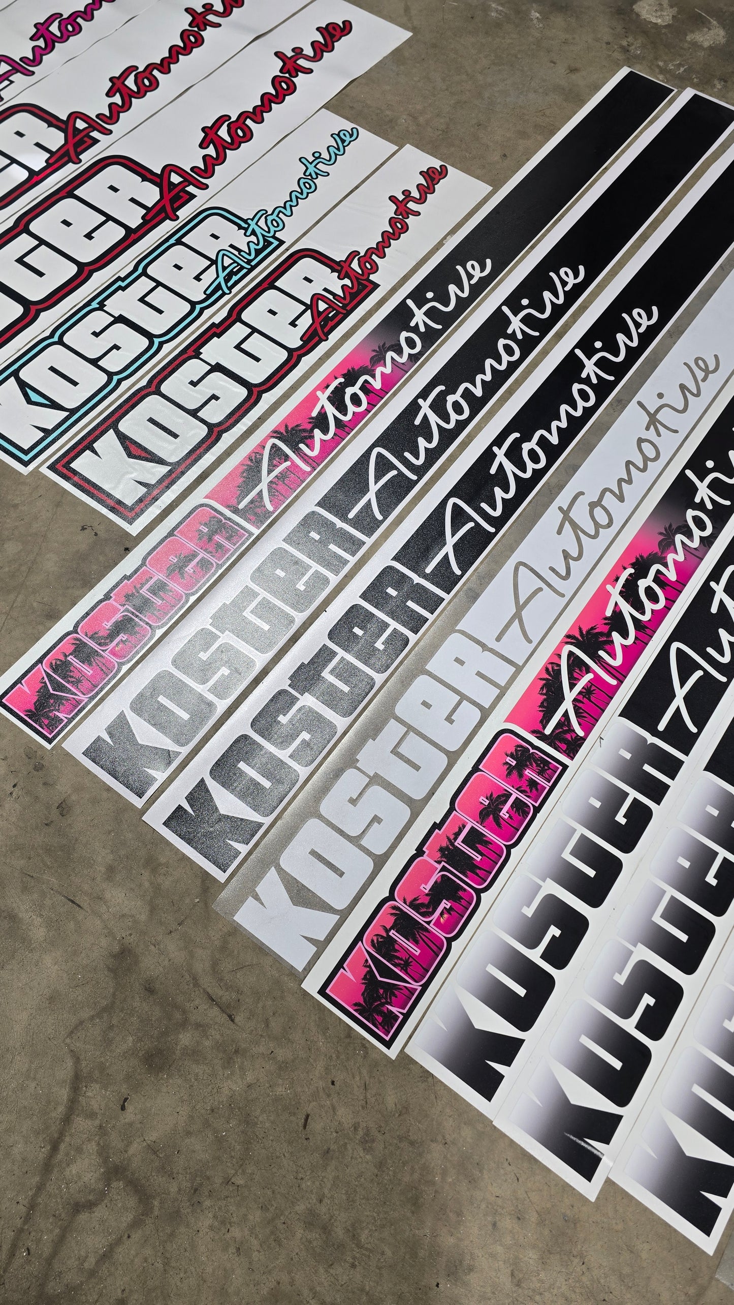 Koster Automotive Door Banners