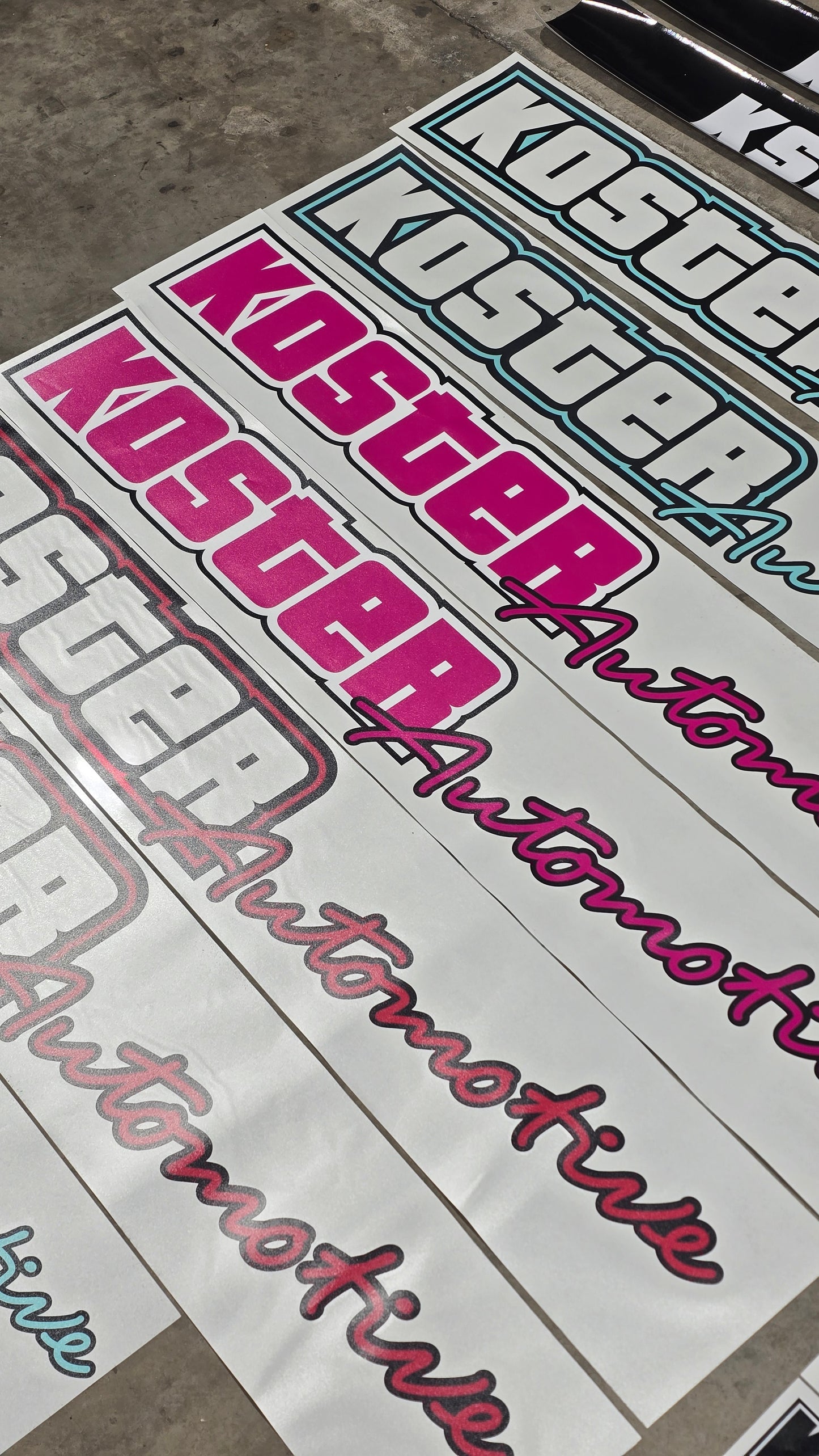 Koster Automotive Door Banners