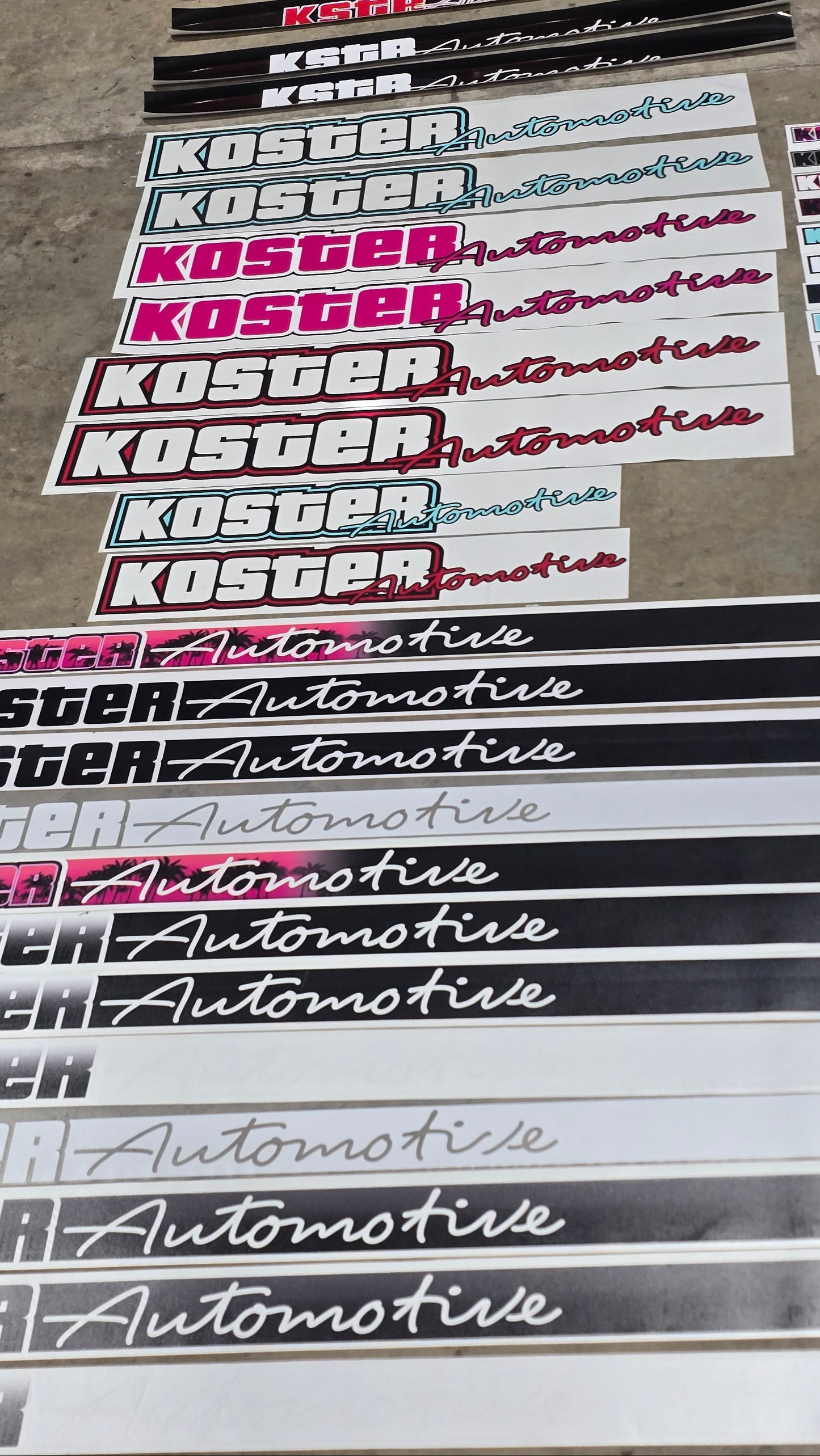 Koster Automotive Door Banners