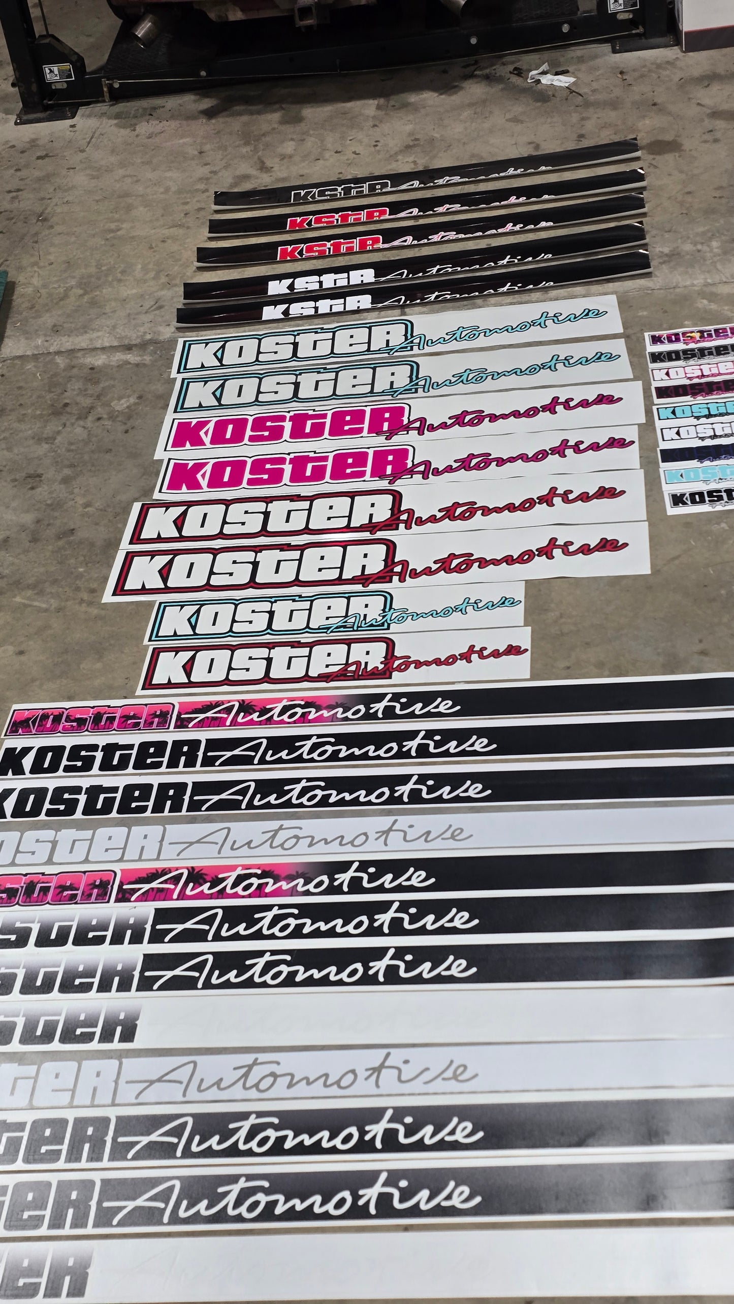 Koster Automotive Door Banners