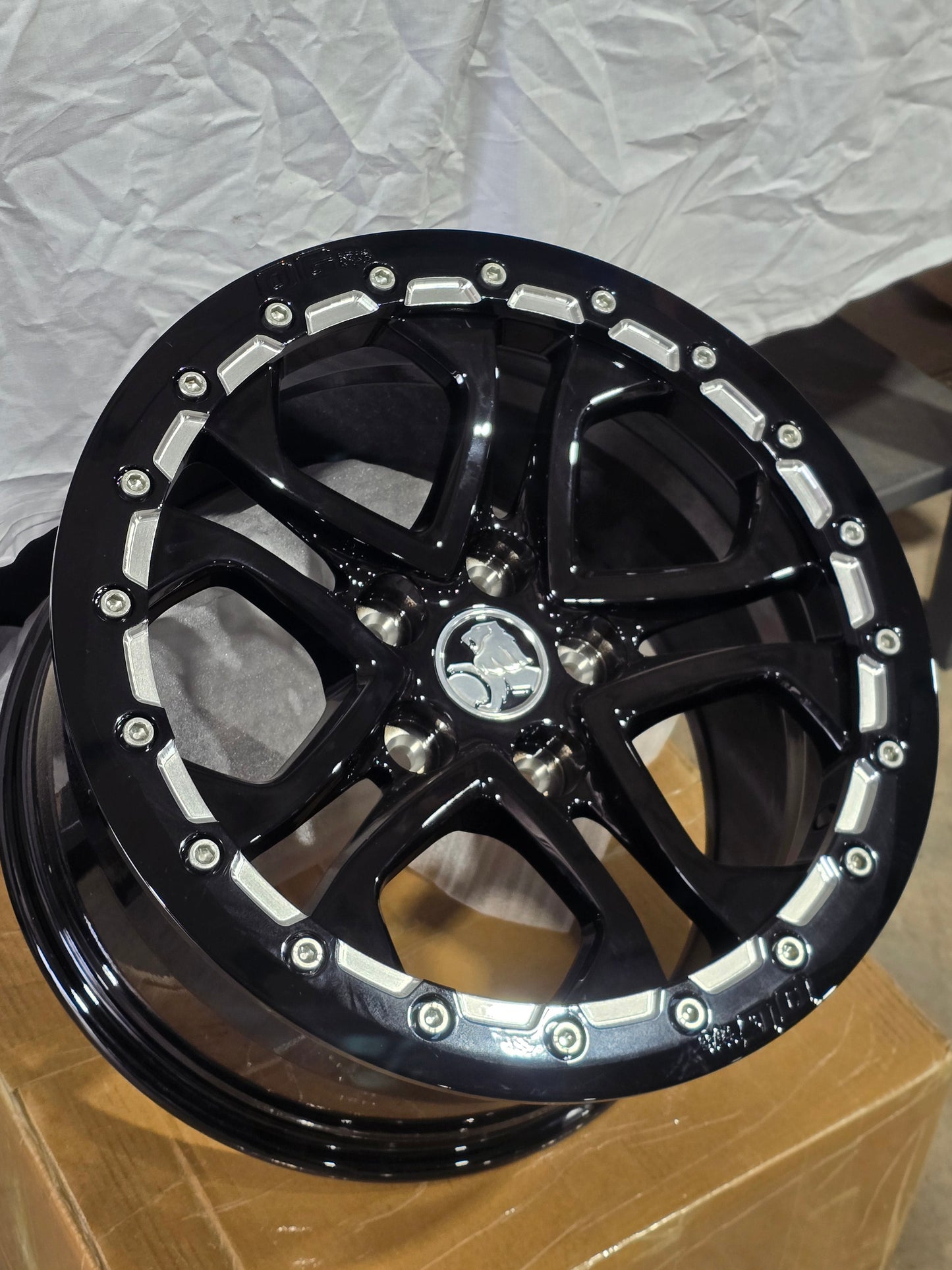17" Redline Forged Beadlock Wheels Drag Pack / Roll Racing VE-VF