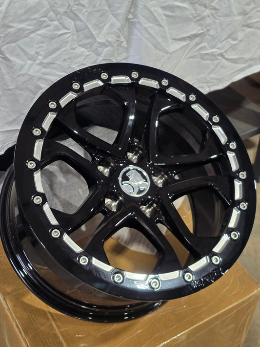 17" Redline Forged Beadlock Wheels Drag Pack / Roll Racing VE-VF