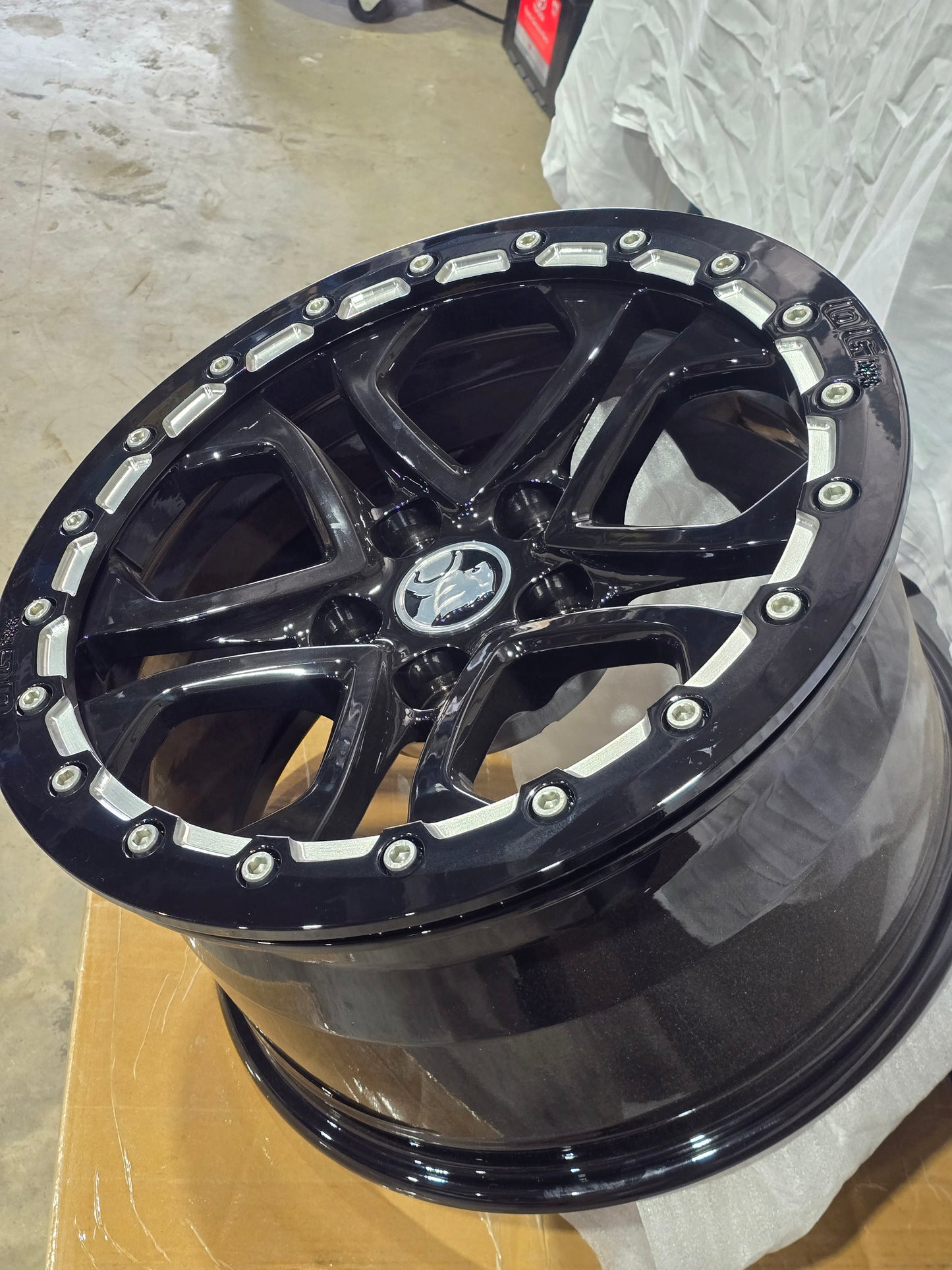 17" Redline Forged Beadlock Wheels Drag Pack / Roll Racing VE-VF