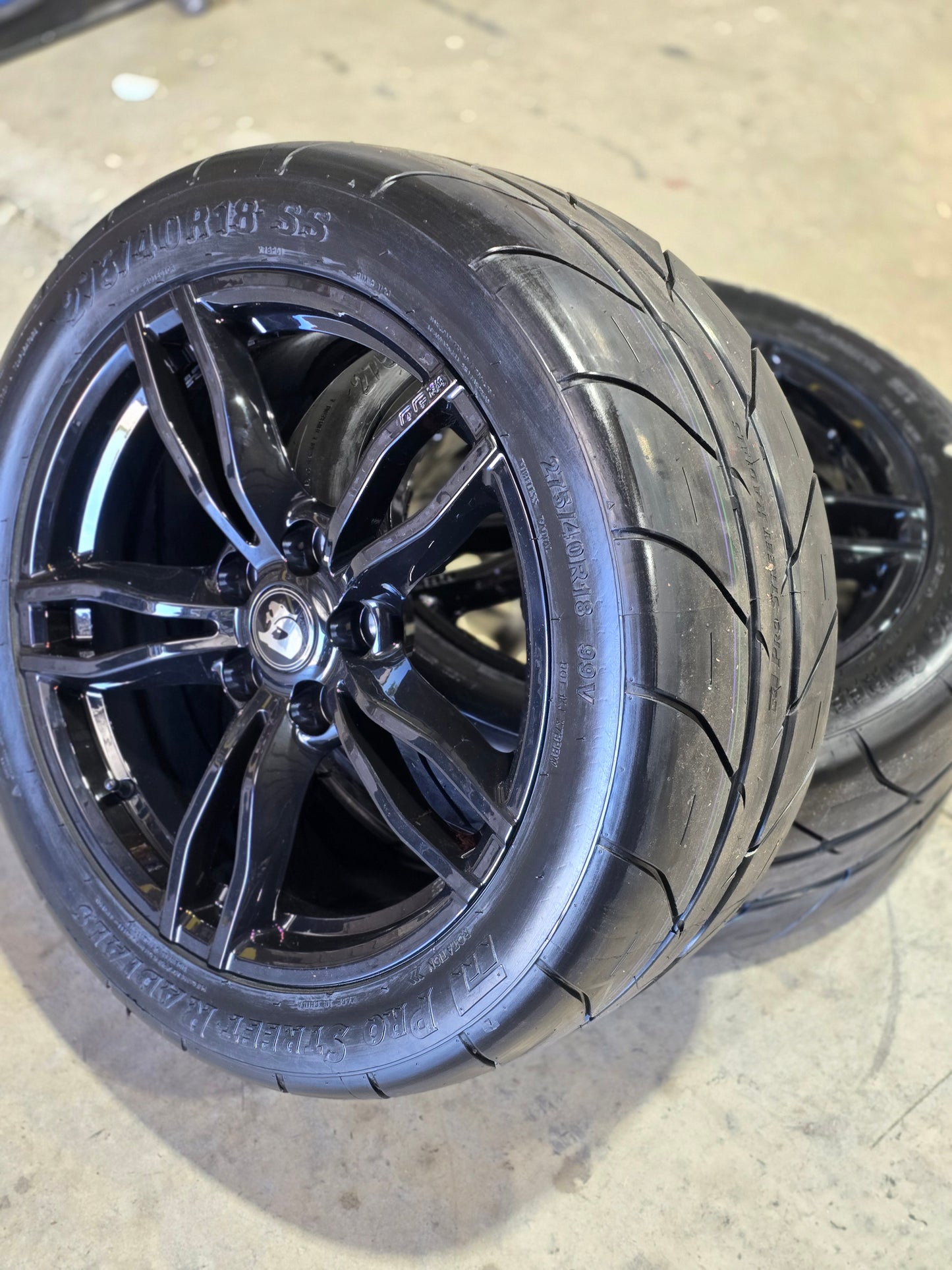 18" VF Rapier Forged Wheels Drag Pack / Roll Racing VE-VF