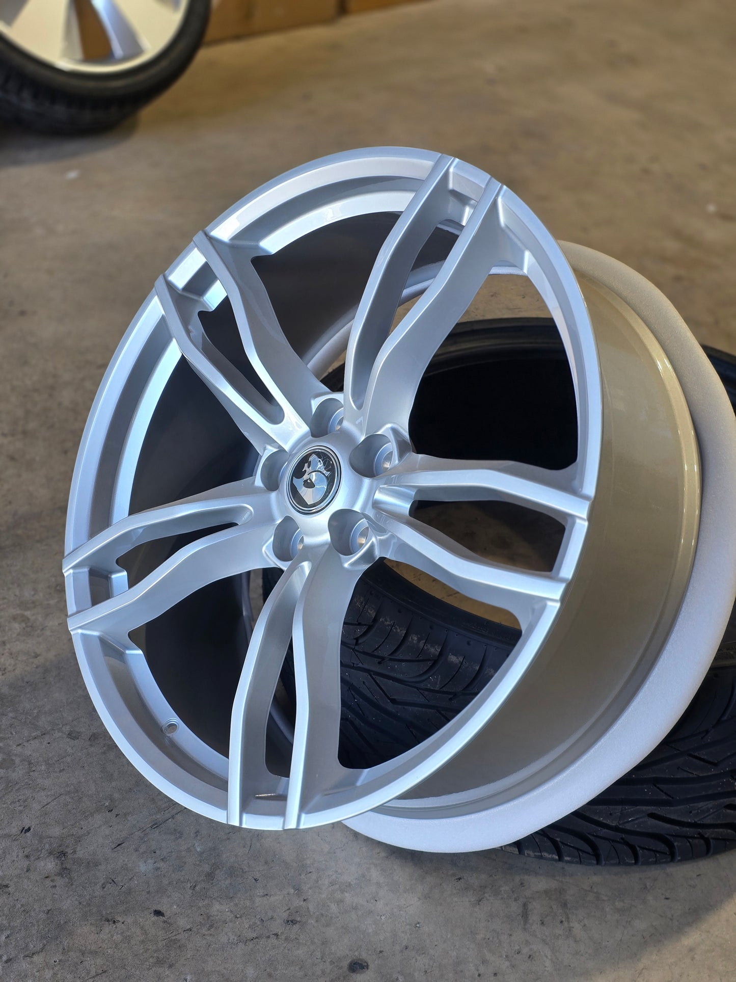 22" VF SV Rapier Forged Wheels Staggered