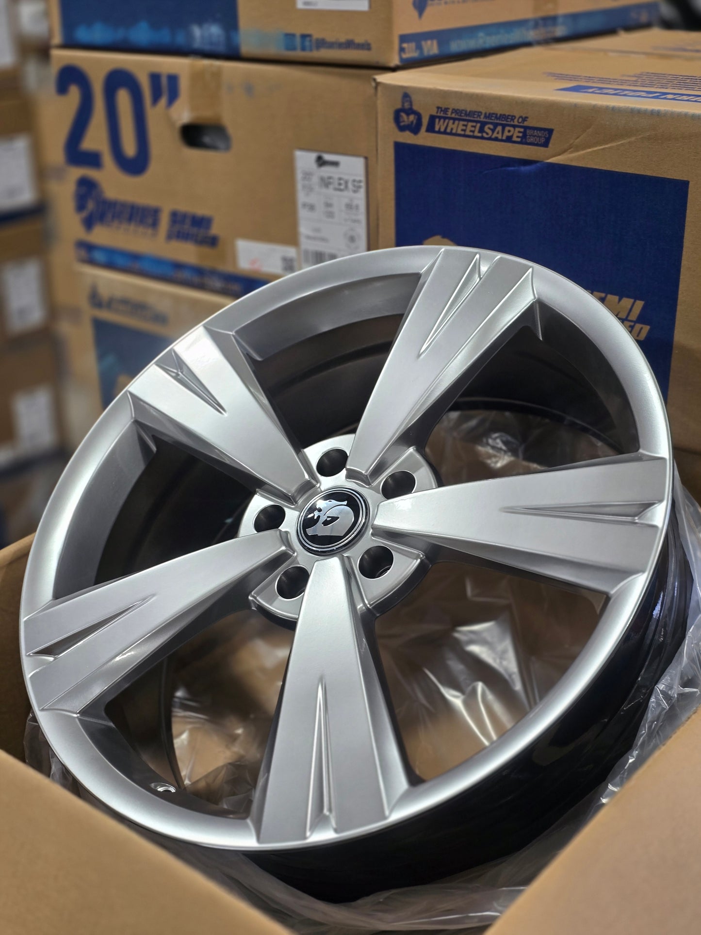 20" VX GTS Wheels in Rocket Grey Straight Fit