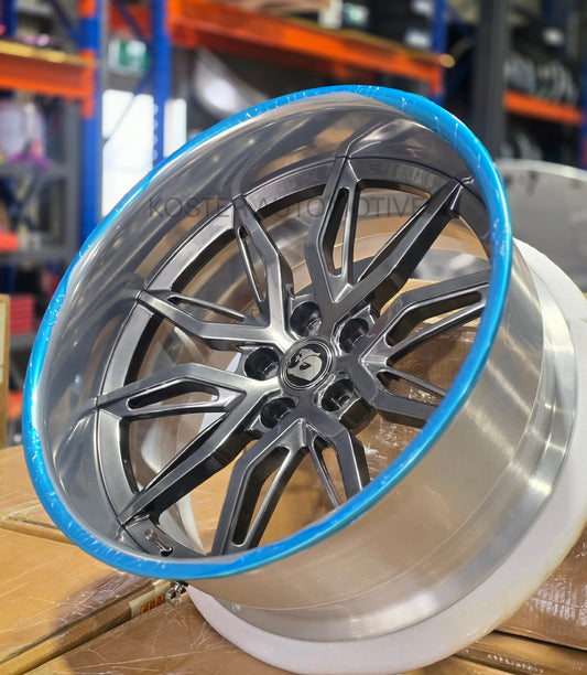 20" Deep Dish 2 Piece GEN-F2 GTS Forged Wheels