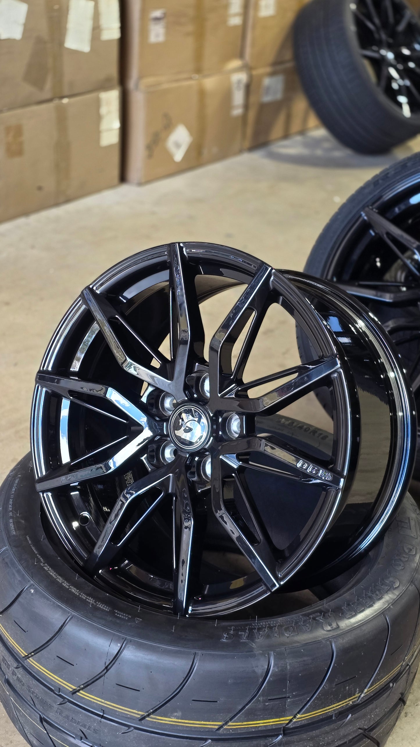 18" VF2 GTS Forged Wheels Drag Pack / Roll Racing VE-VF