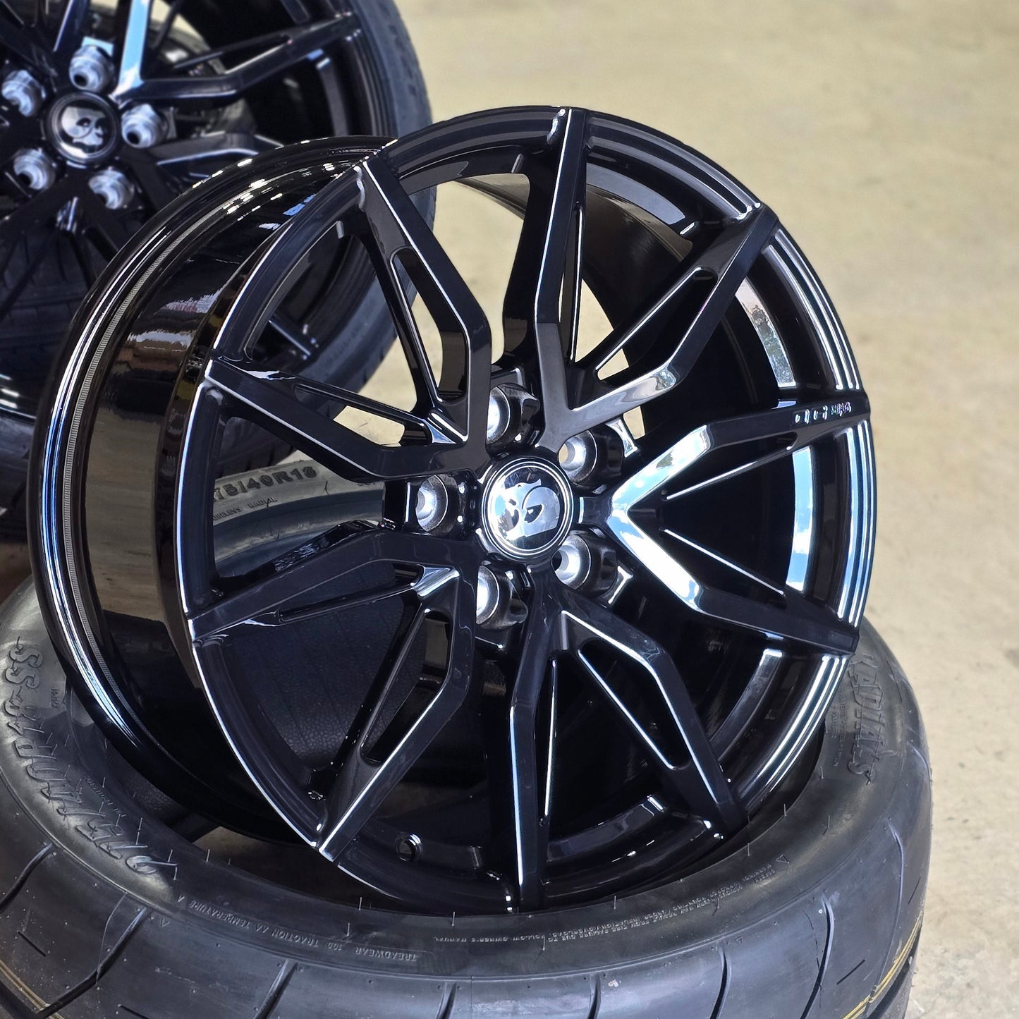 18" VF2 GTS Forged Wheels Drag Pack / Roll Racing VE-VF