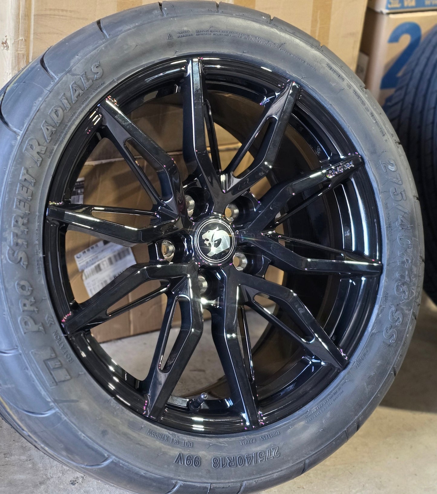 18" VF2 GTS Forged Wheels Drag Pack / Roll Racing VE-VF