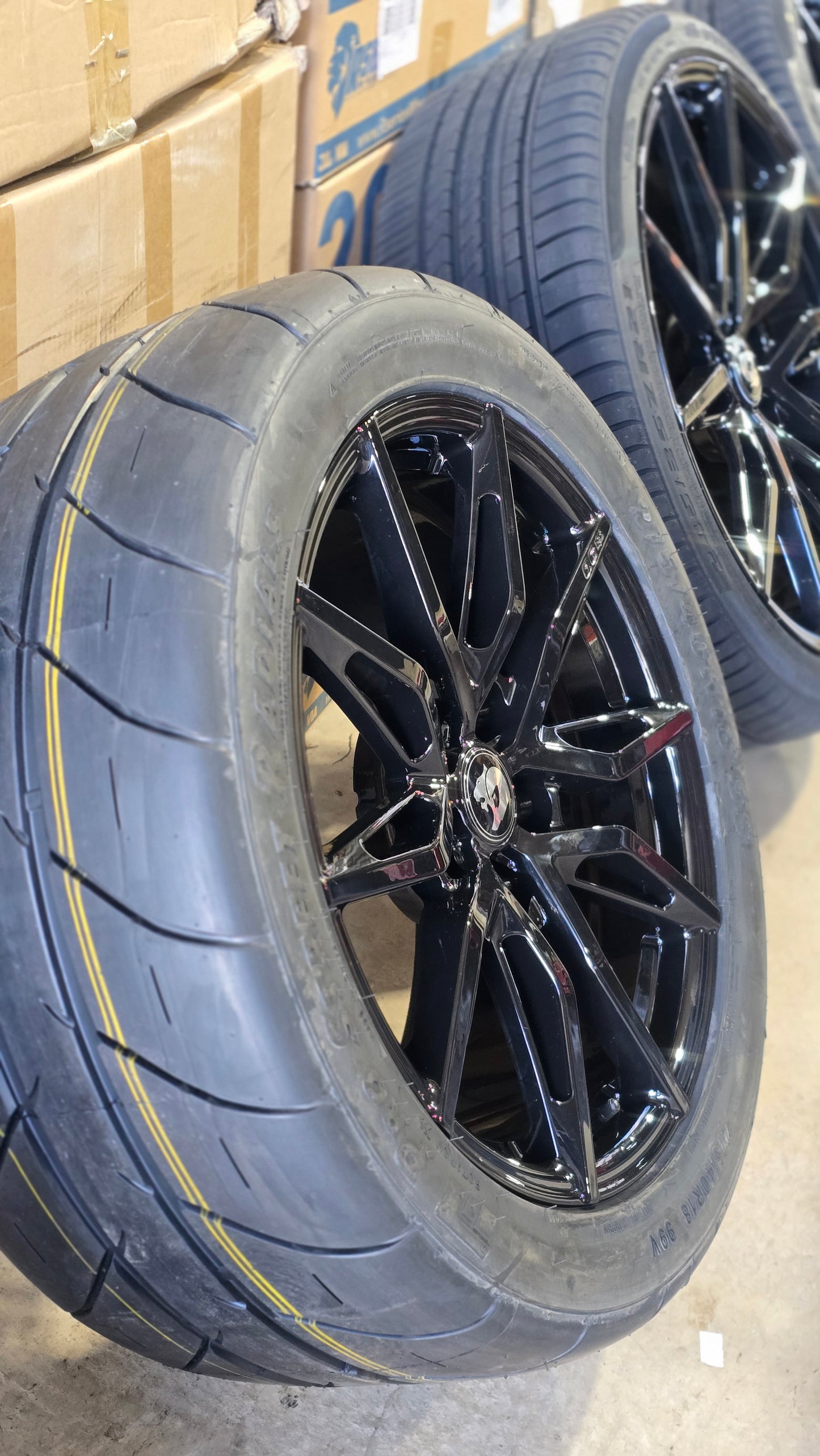 18" VF2 GTS Forged Wheels Drag Pack / Roll Racing VE-VF