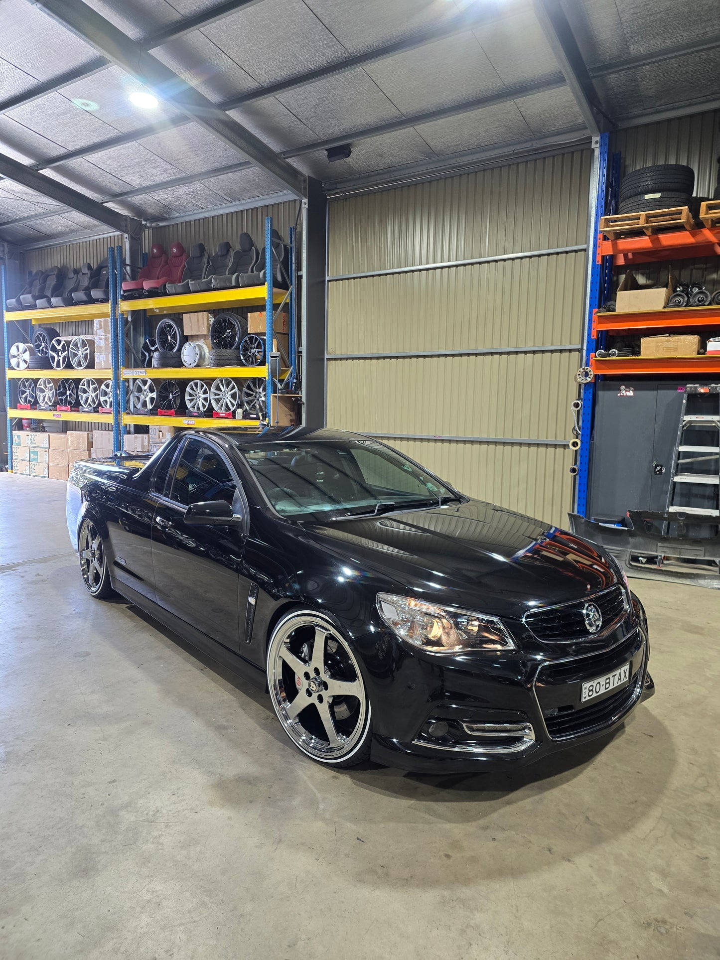 22" VF HSV Full Forged Full Chrome Walkie Wheels