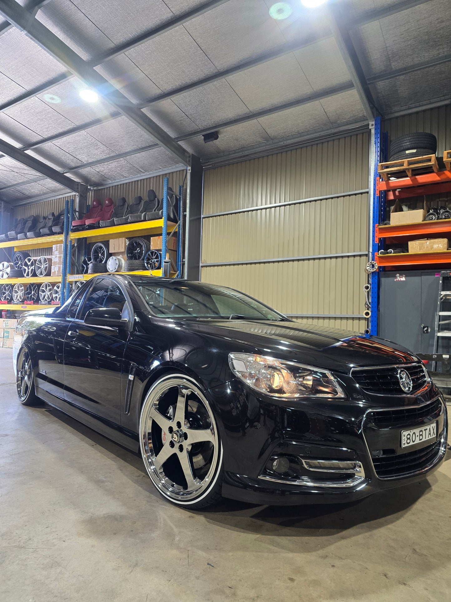 22" VF HSV Full Forged Full Chrome Walkie Wheels