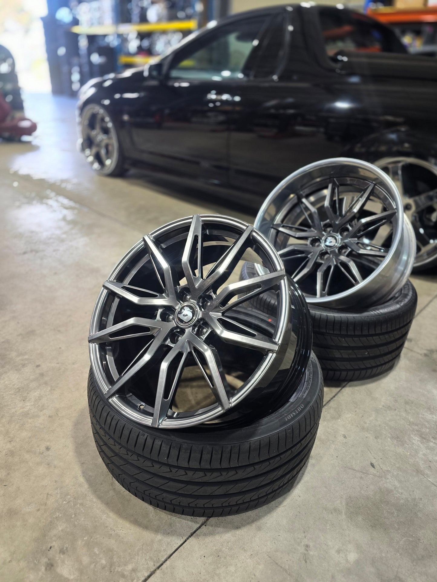 20" Deep Dish 2 Piece GEN-F2 GTS Forged Wheels