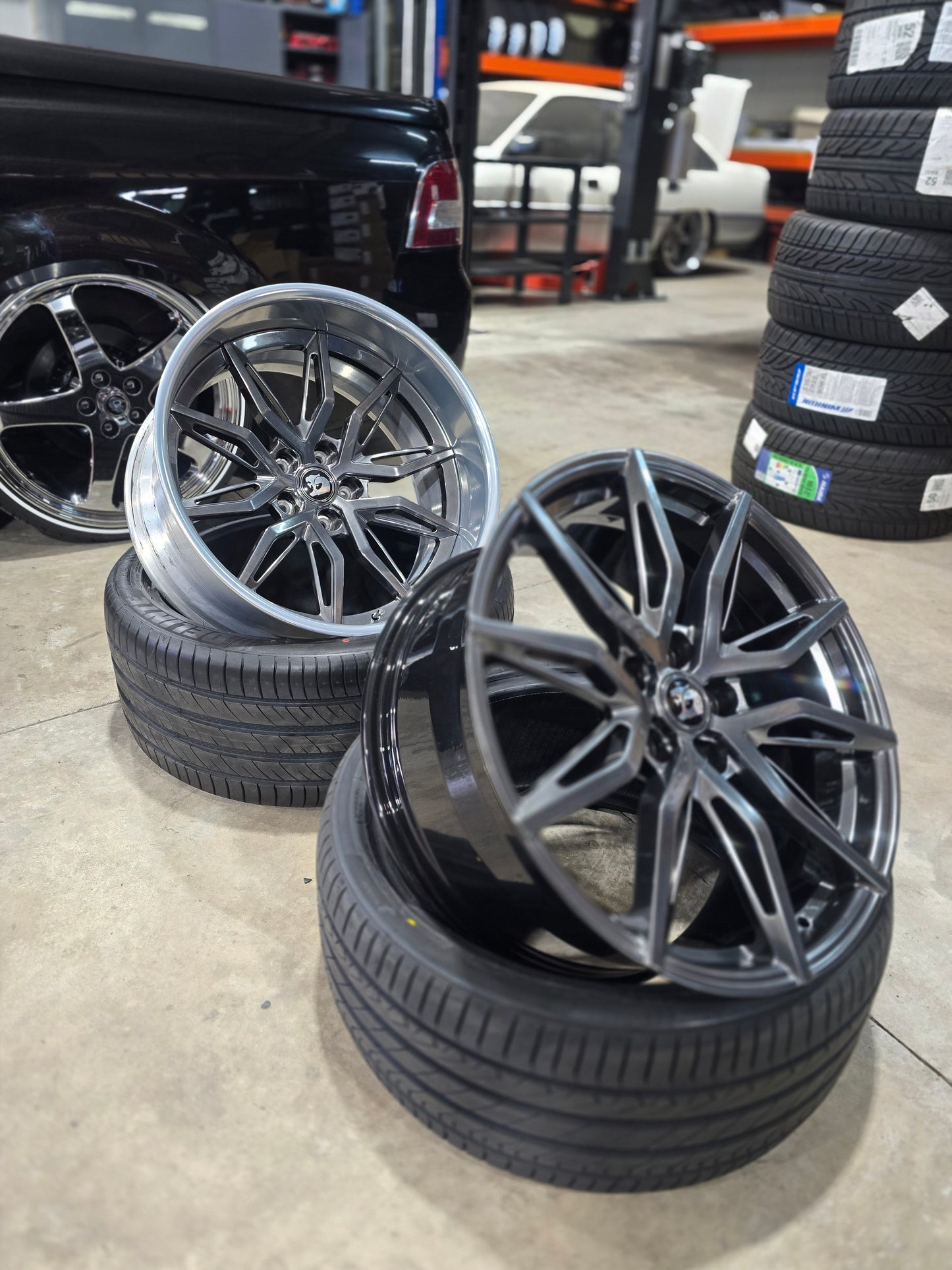 20" Deep Dish 2 Piece GEN-F2 GTS Forged Wheels