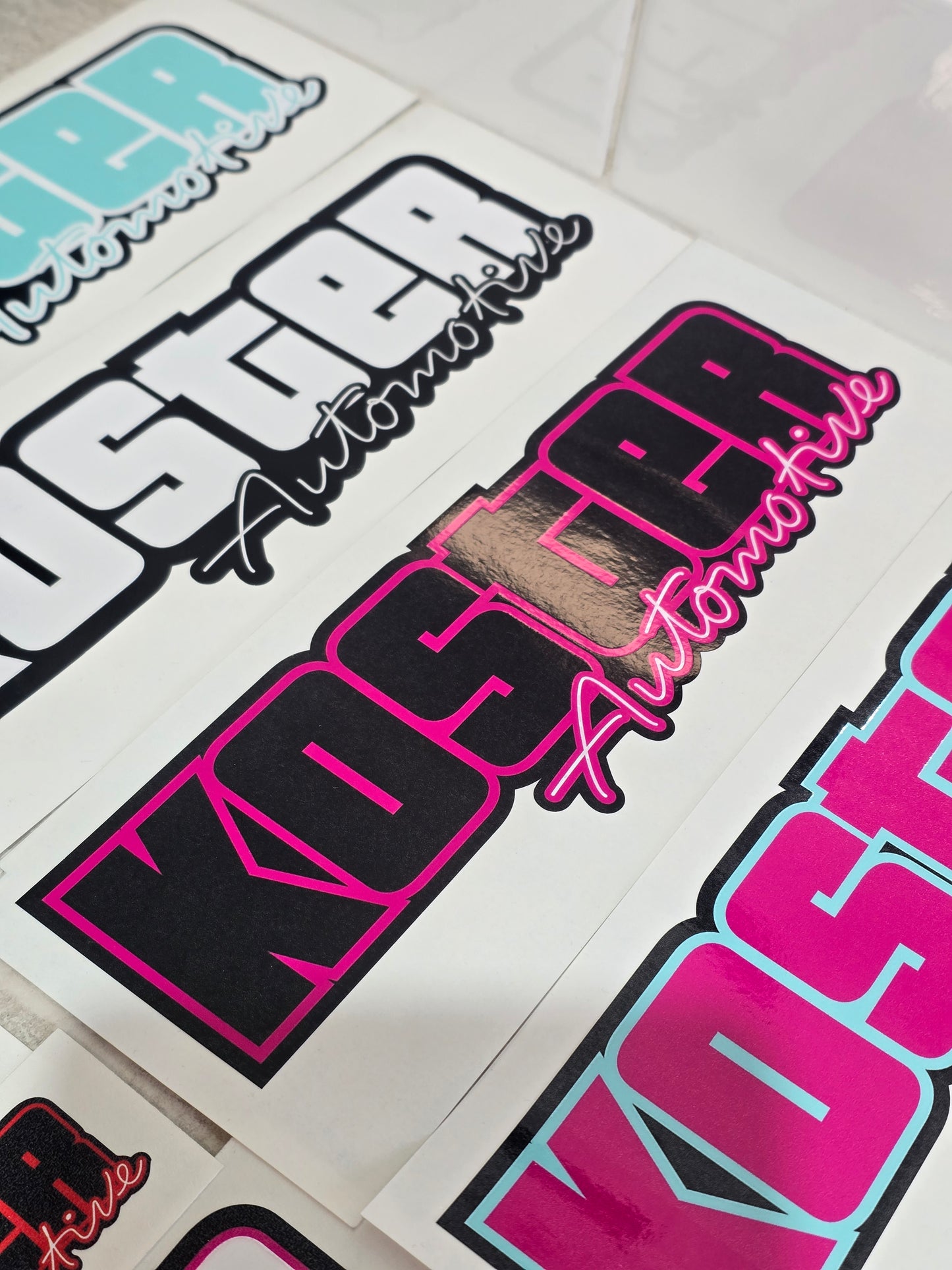 *KOSTER Automotive Sticker 280mm x 85mm