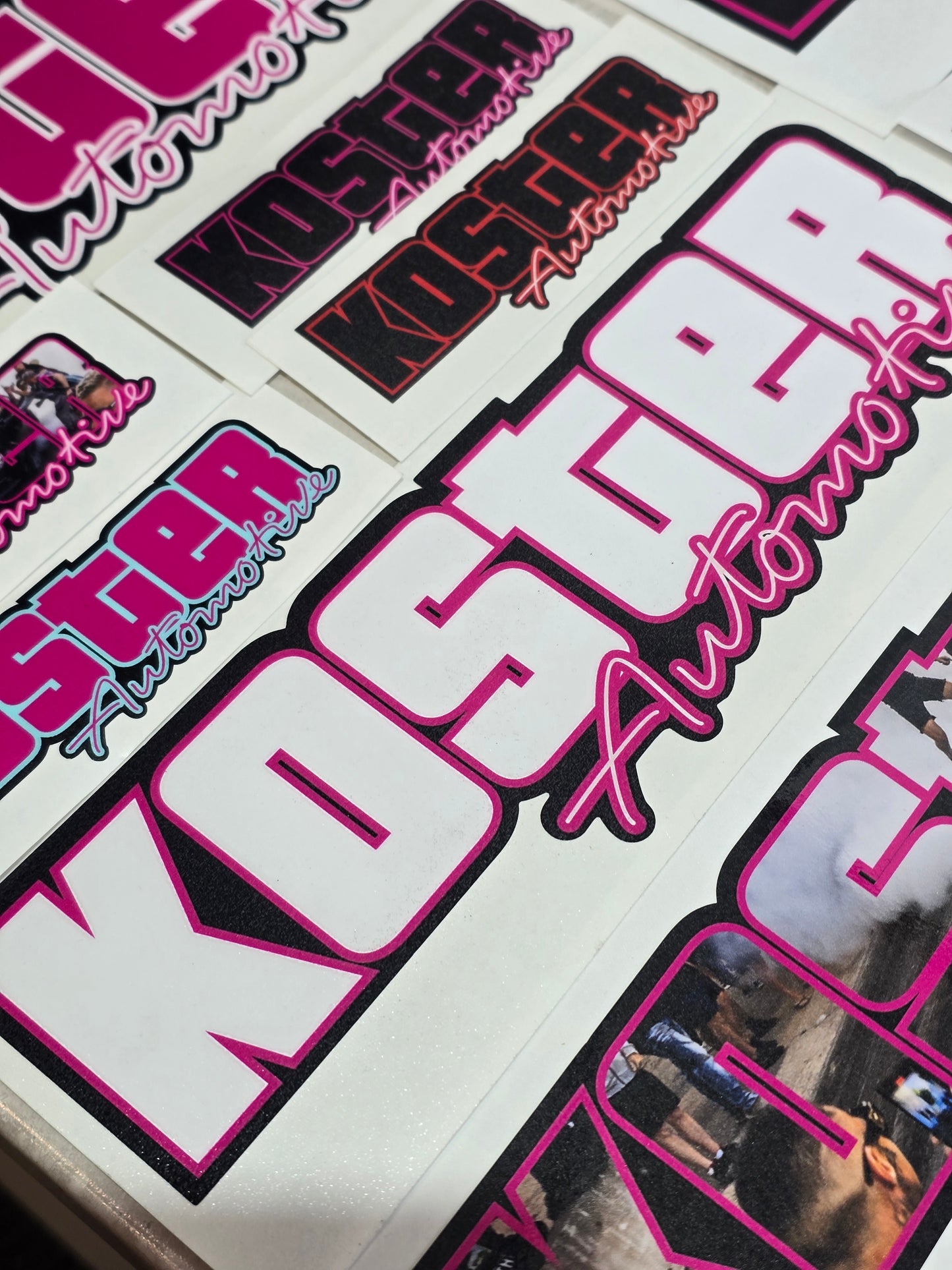 *KOSTER Automotive Sticker 280mm x 85mm