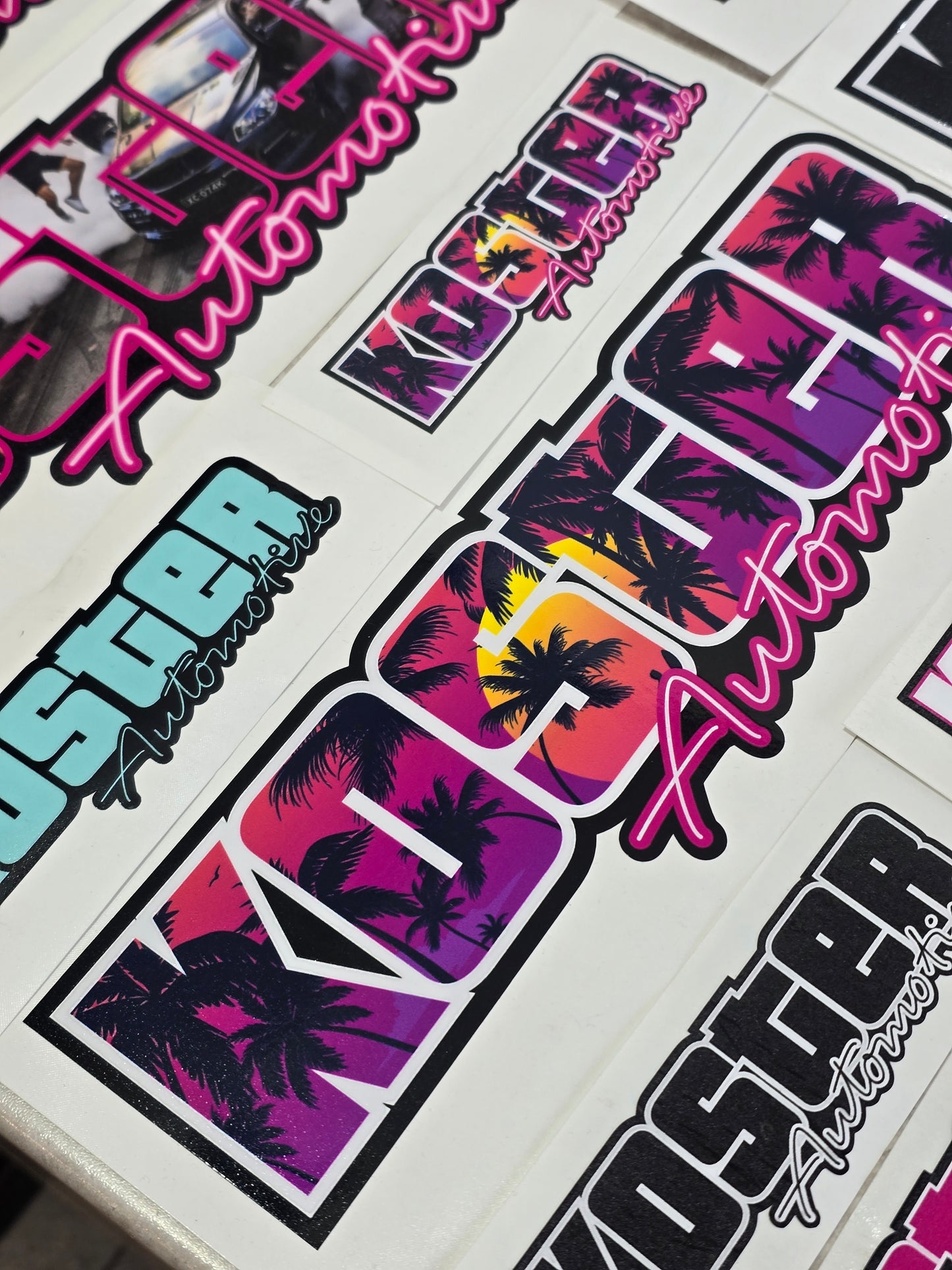 *KOSTER Automotive Sticker 280mm x 85mm