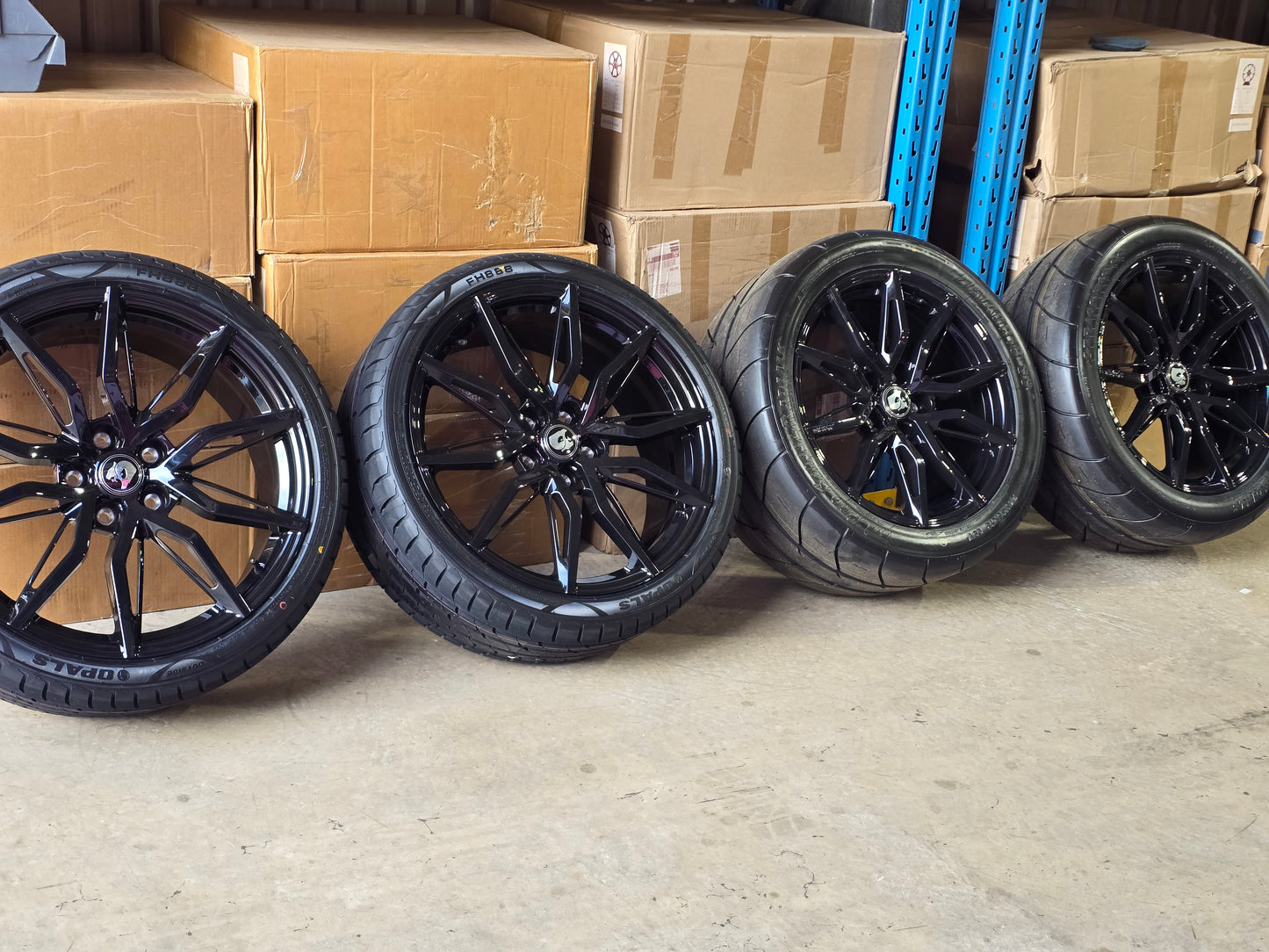 18" VF2 GTS Forged Wheels Drag Pack / Roll Racing VE-VF