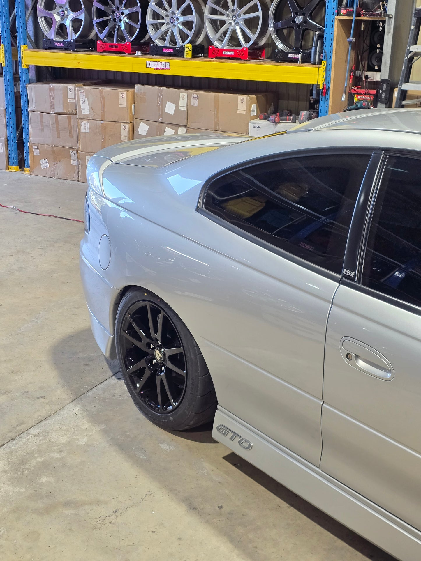 17" VZ R8 / GTO HSV Forged Wheels Drag Pack / Roll Racing VS-VZ
