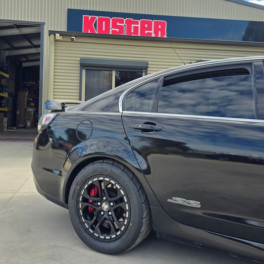 17" Redline Forged Wheels Drag Pack / Roll Racing VE-VF (NON Beadlock)