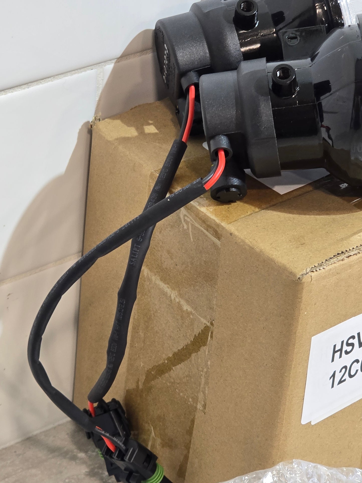 VZ HSV Front Bumper Bar Fog Lights & Brackets - Fits Clubsport Maloo R8